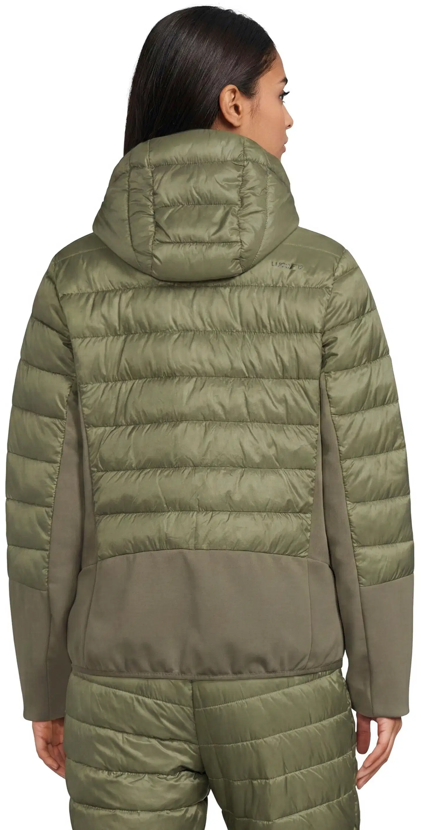 Luode12 naisten hybriditakki 223L332676 - Burnt olive - 3