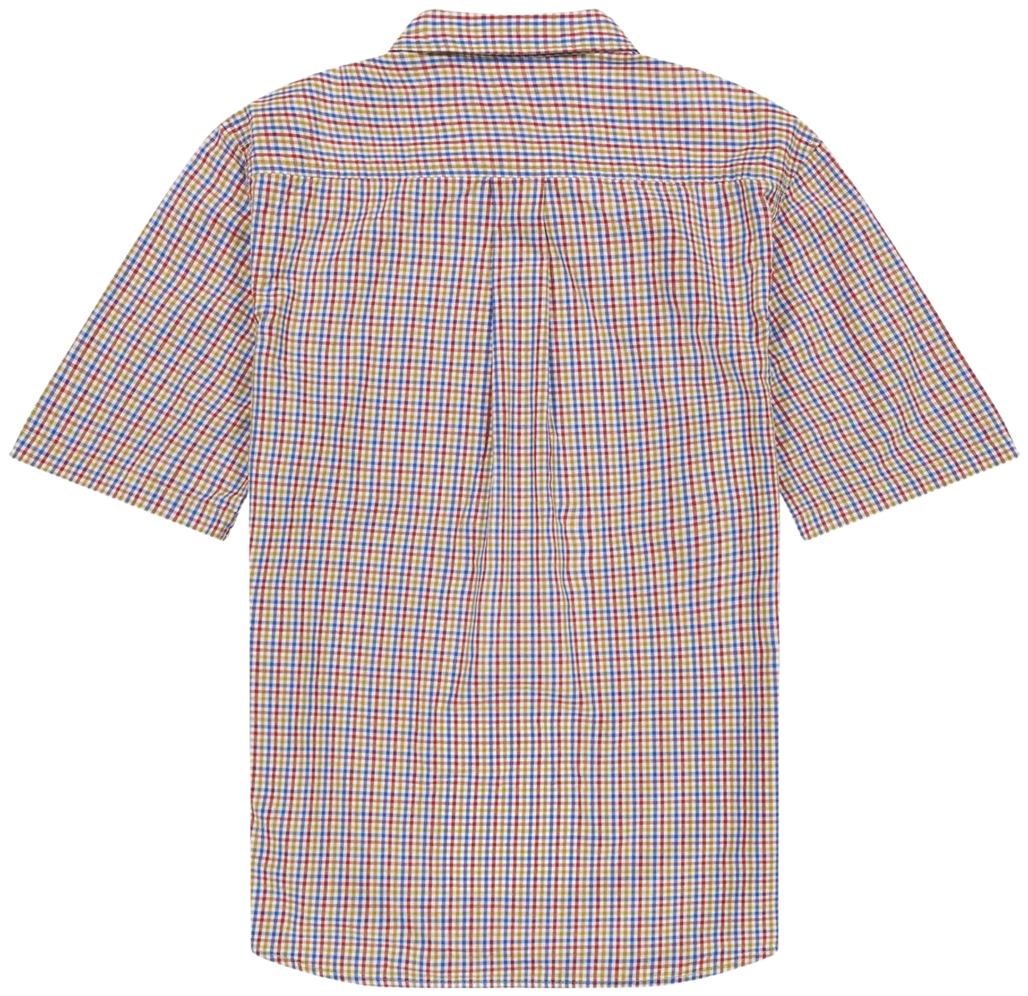 Wrangler miesten lyhythihainen kauluspaita - RED MULTI - 2