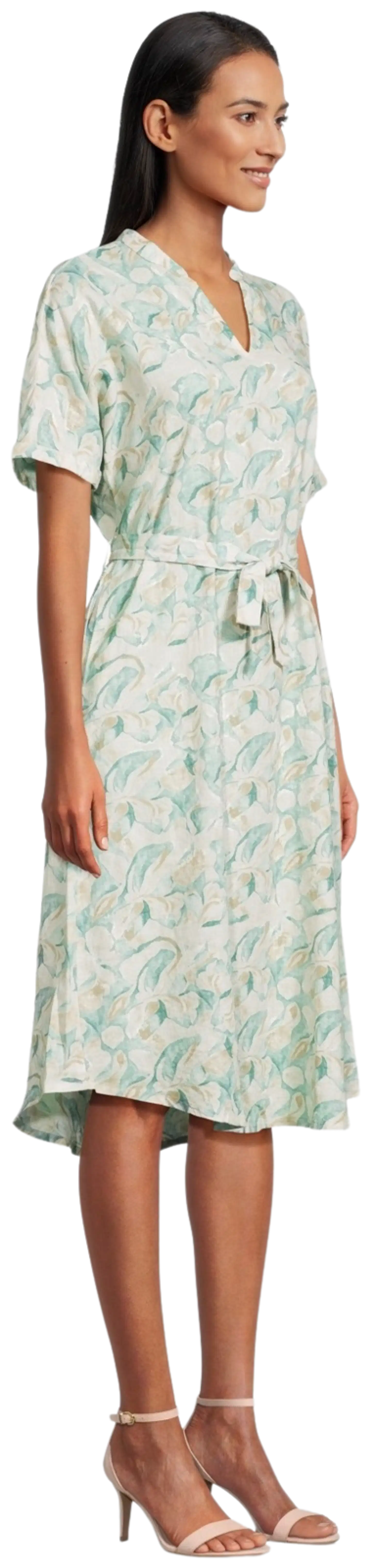 London Fog naisten pellavasekoitemekko 218L261707 - Multicolor - 4