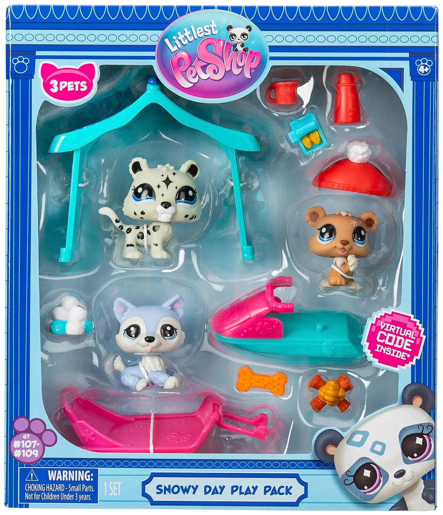 Littlest Pet Shop Lumileikki Setti - 1