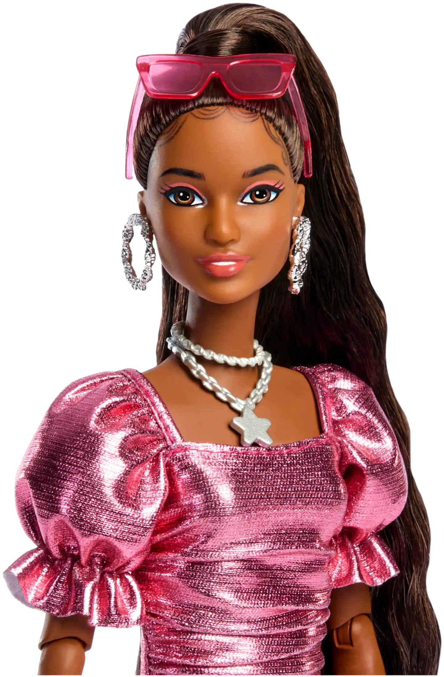 Barbie Deluxe Style Pinkissä Mekossa - 4