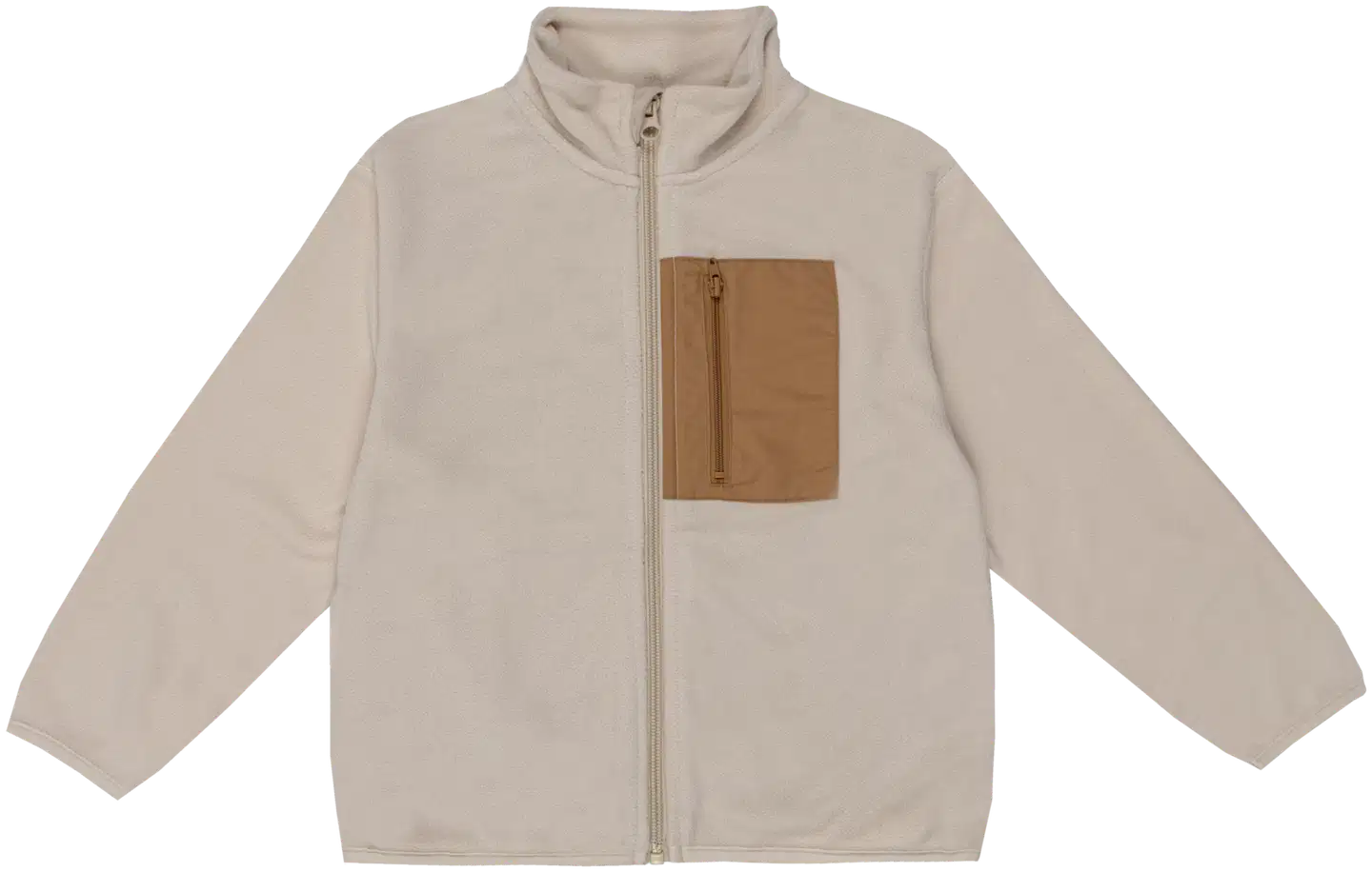 Ciraf lasten fleecetakki 25PC262810 - 12-0304tcx whitecap gray - 1
