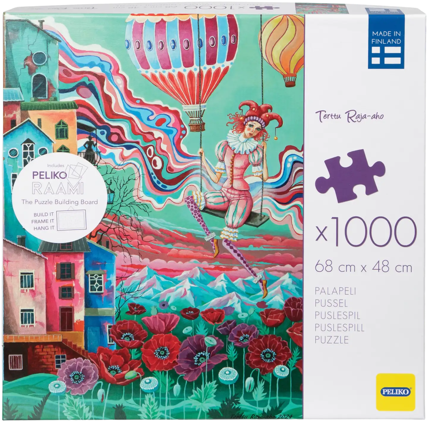 Peliko palapeli 1000 palaa Terttu Raja-aho Unilaakson yllä - 2