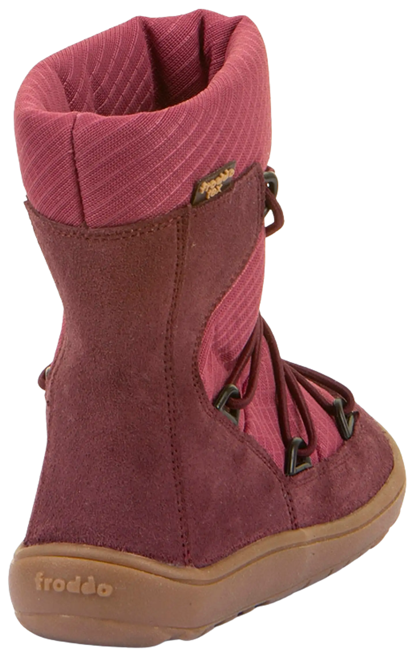 Froddo lasten talvipaljasjalkakenkä Tex Track Wool - bordeaux - 5