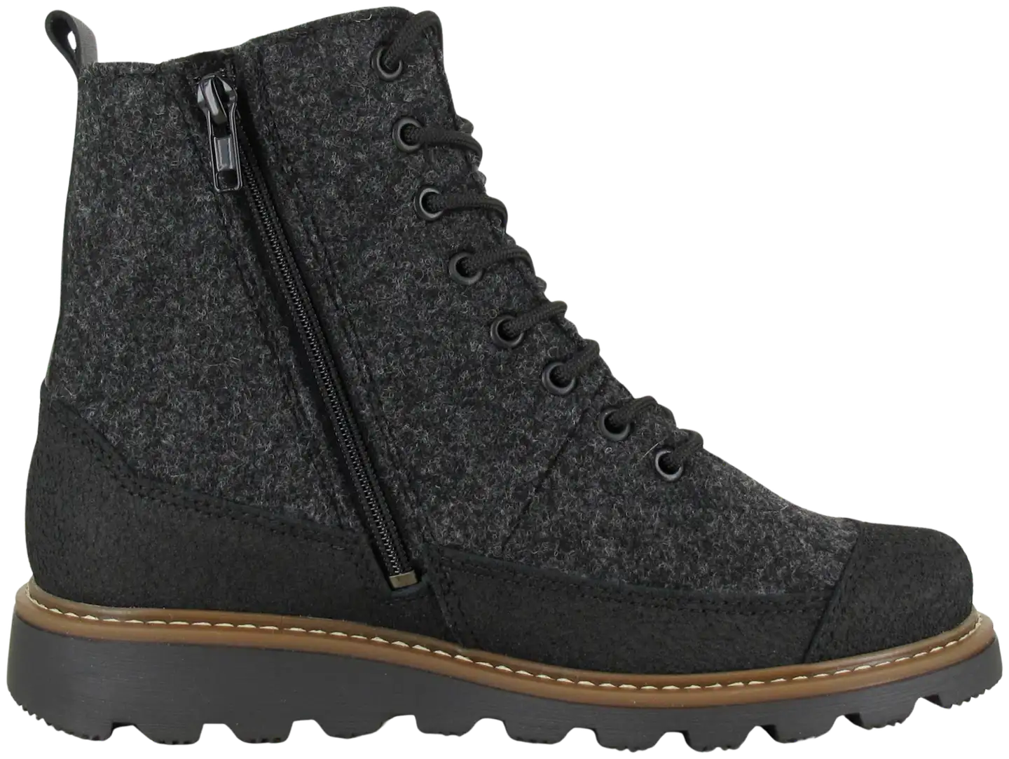 Pomar naisten nilkkuri Perho 17108-115 - Granit/Black - 2