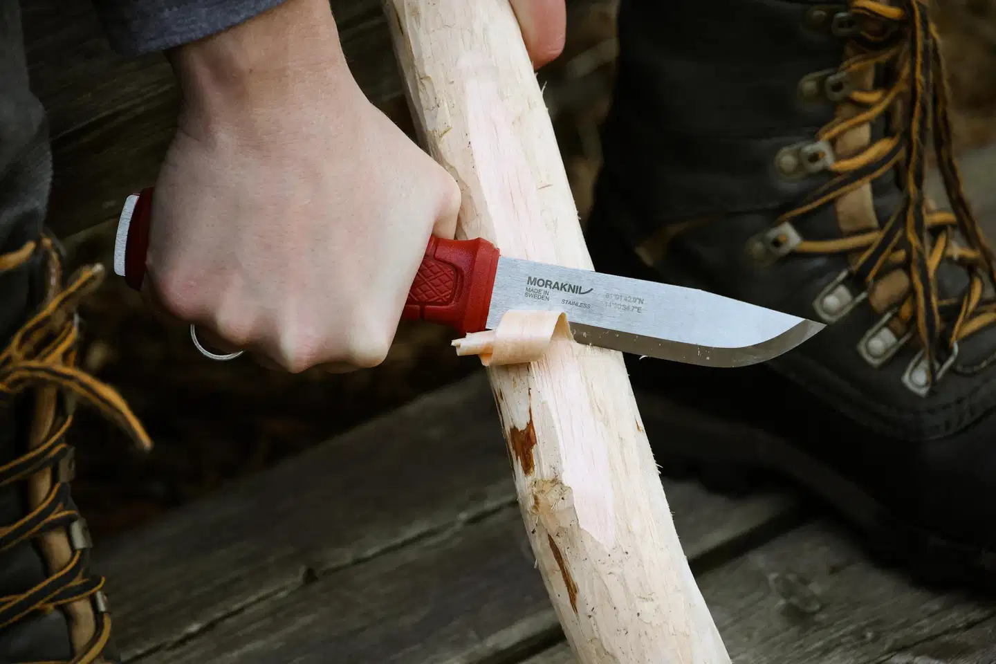 Morakniv puukko Garberg Polymer full-tang Dala Red 14145 - 5