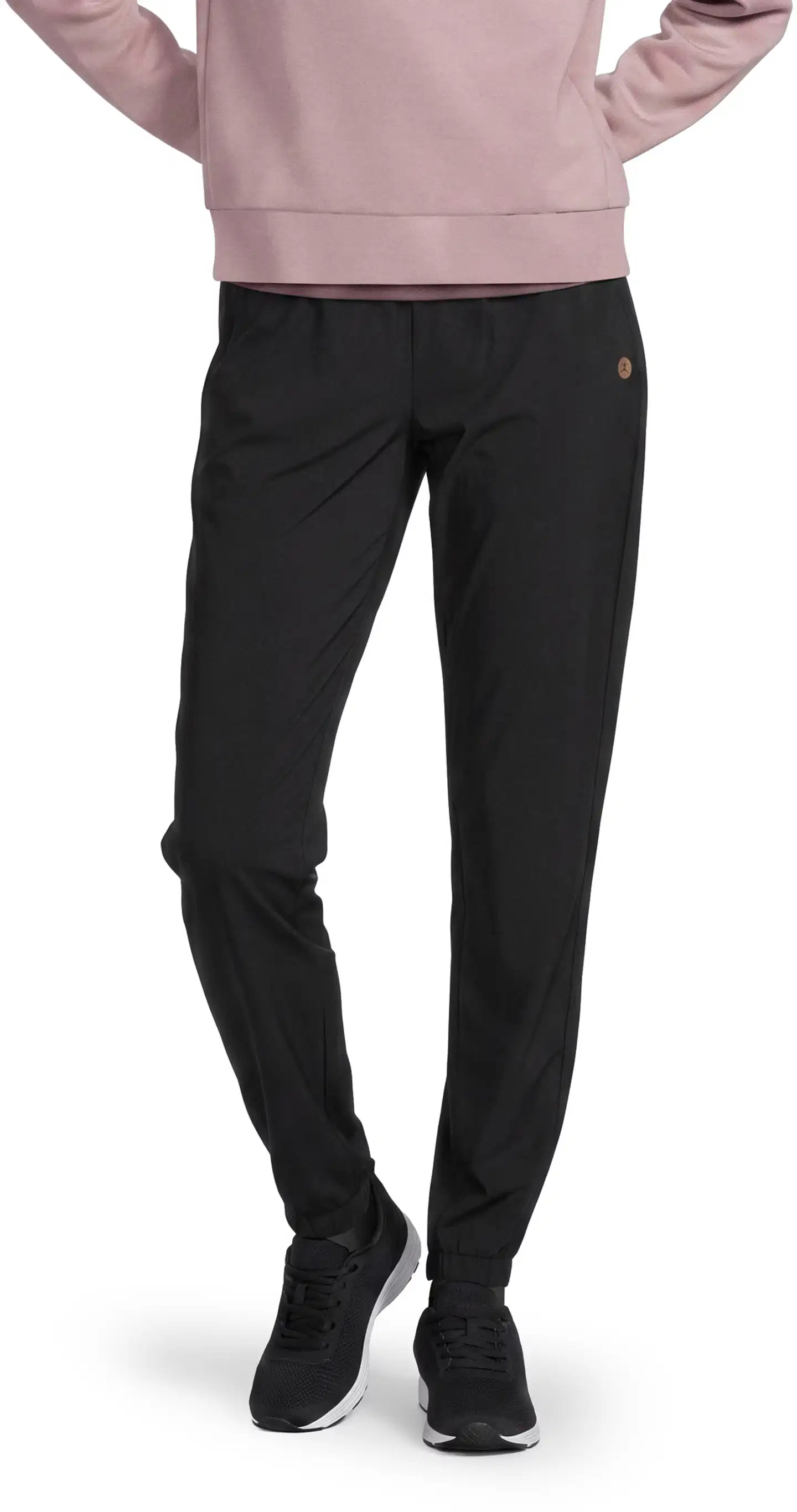 Danskin naisten treenihousut woven-kankaalla DPS2519 - black - 1