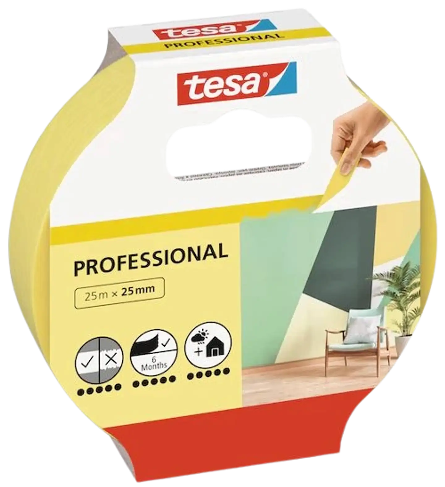 Tesa Maalarinteippi Professional 25m x 25mm