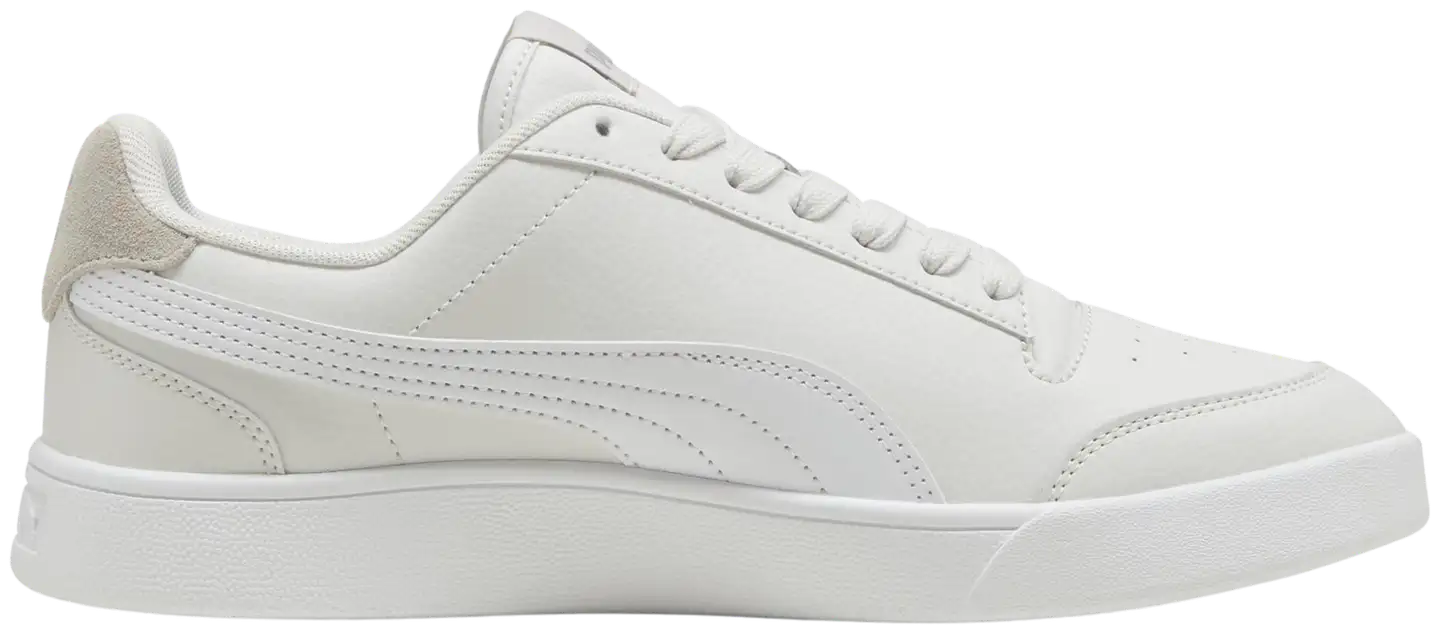 Puma naisten tennari Puma Shuffle - Feather Gray-White-Silver - 2