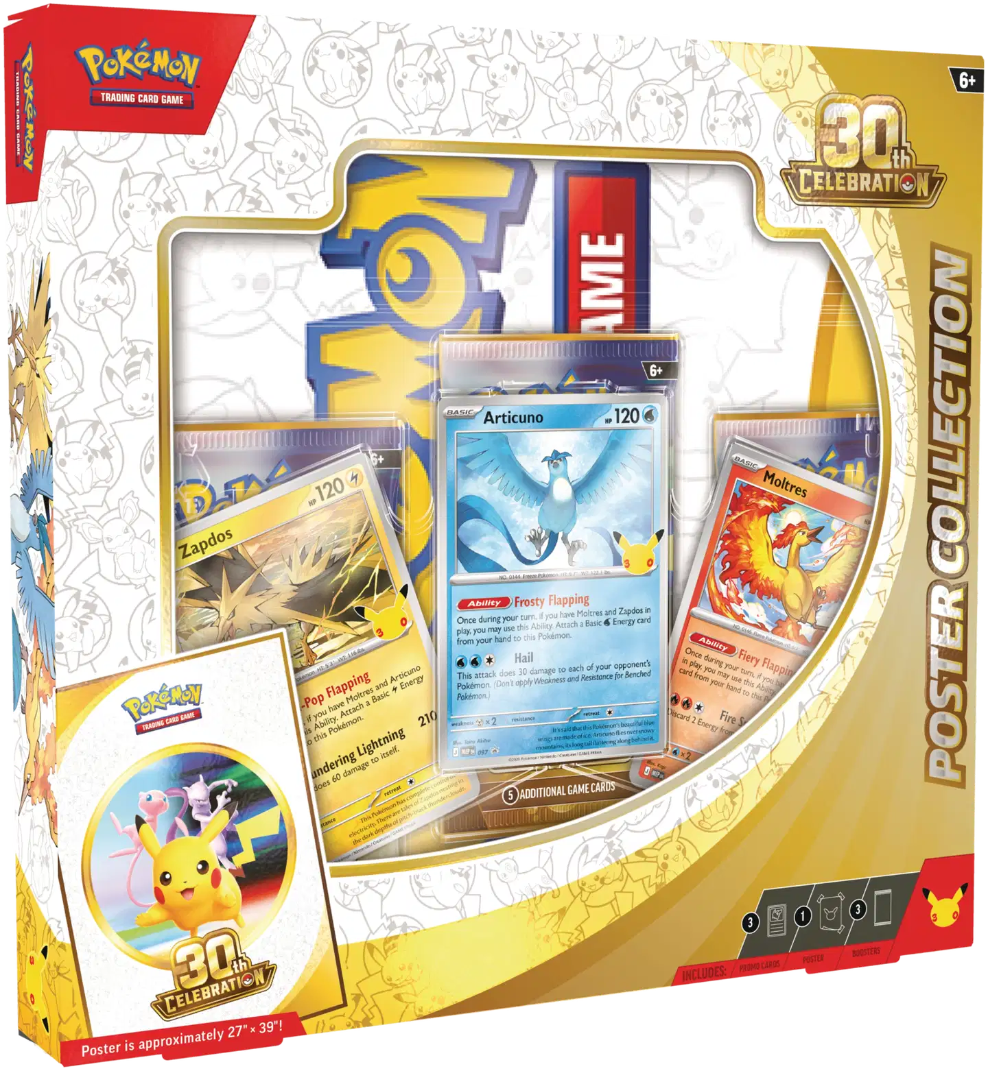 Pokémon Poster Coll 30th - 1