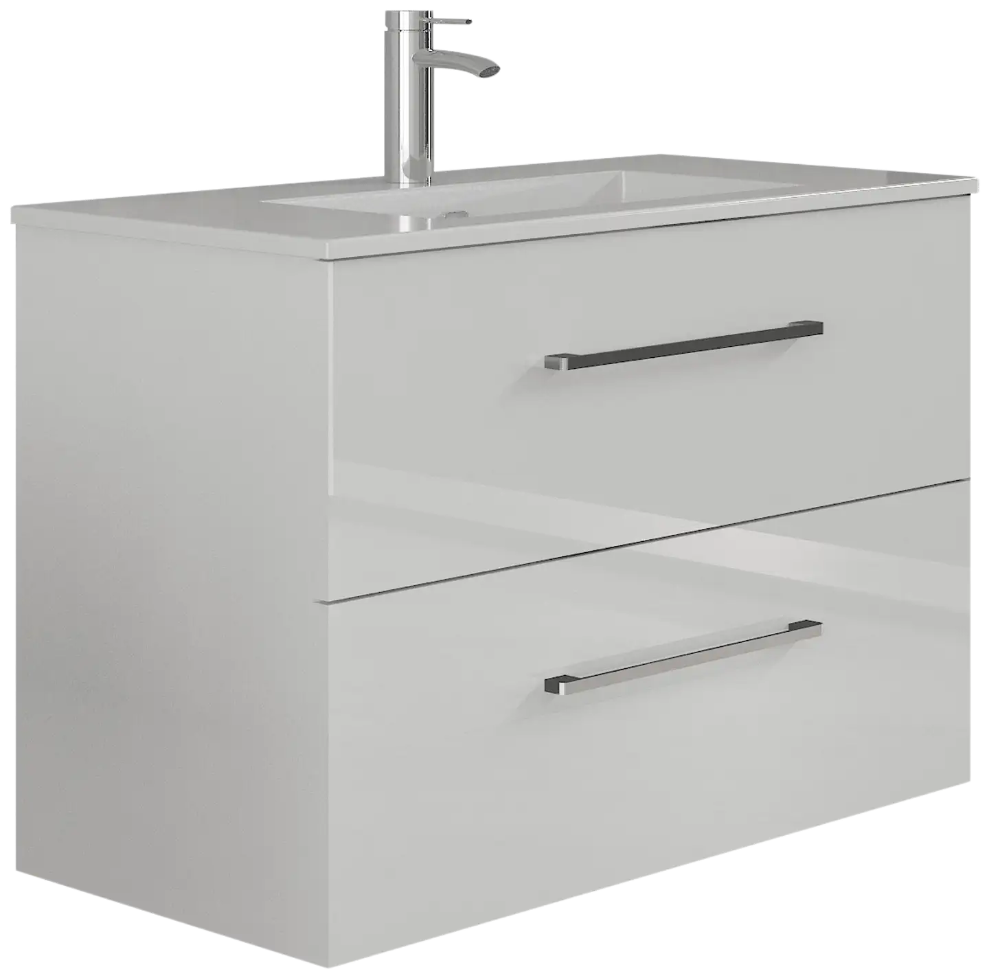 Kaisla PVC allaskaappi 80 cm vetolaatikoilla - 1