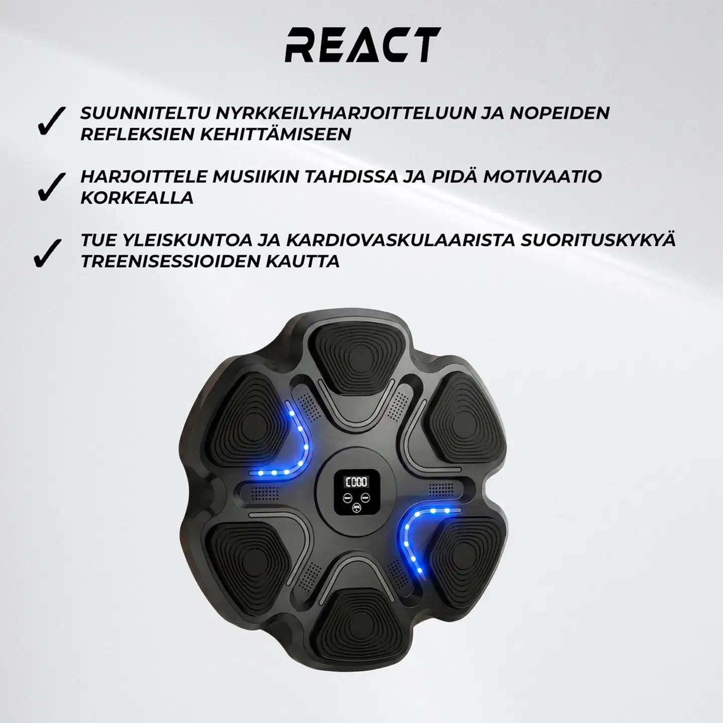 React Nyrkkeilykone Bluetooth Pro - 4