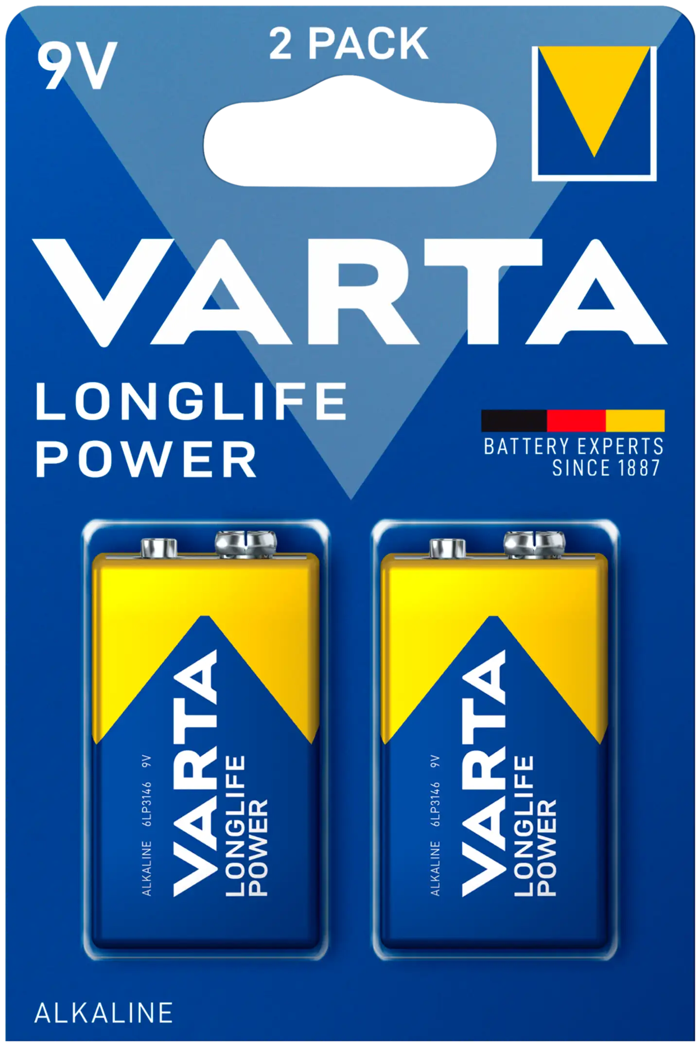 Longlife Power 9V 2pack - 1