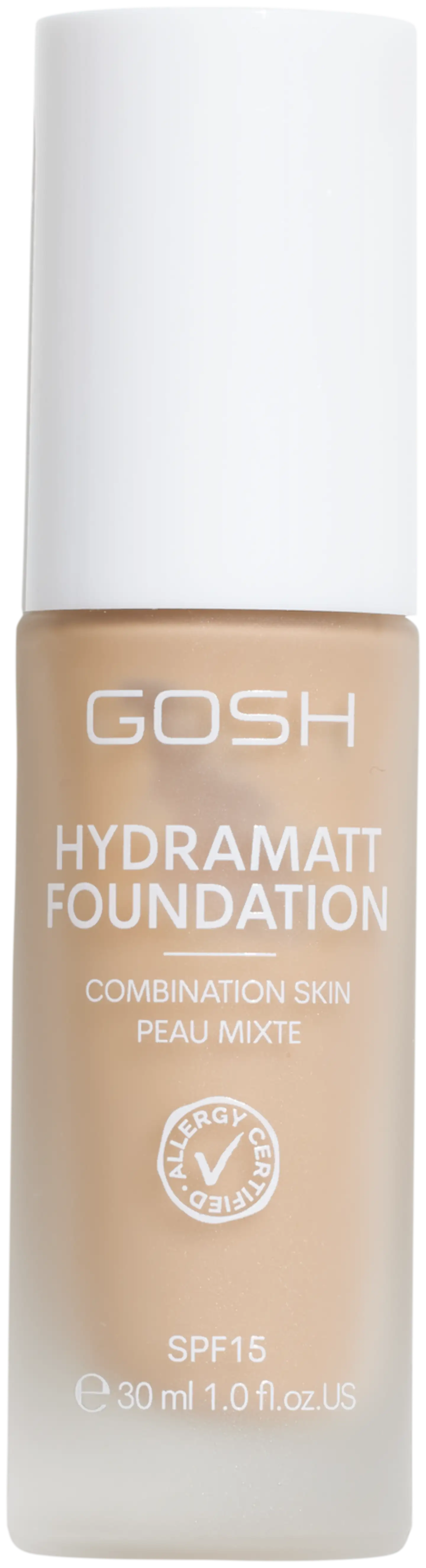 Gosh Hydramatt Foundation meikkivoide 30 ml - Medium - 1