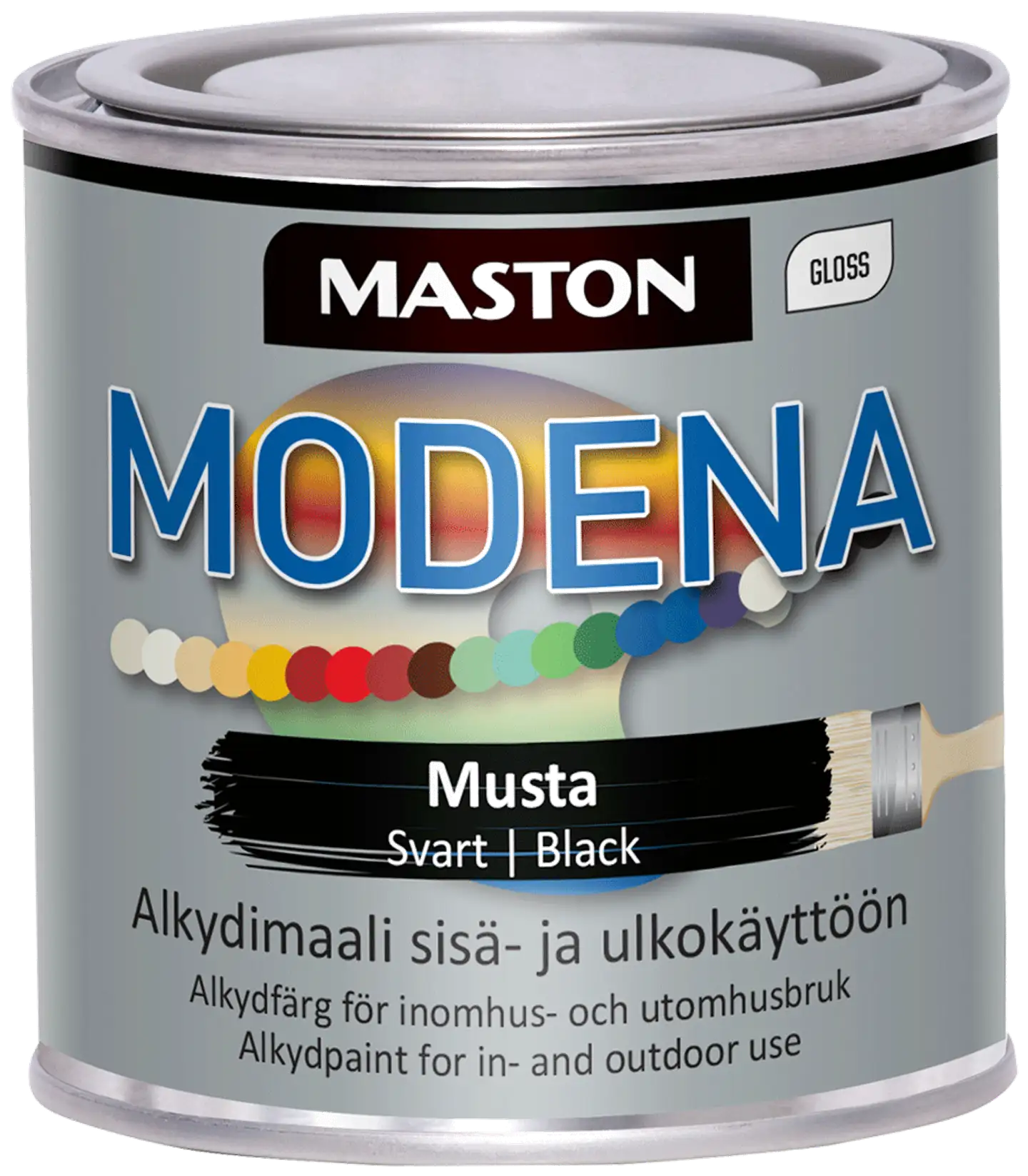 Maston maali Modena musta 250 ml - 1