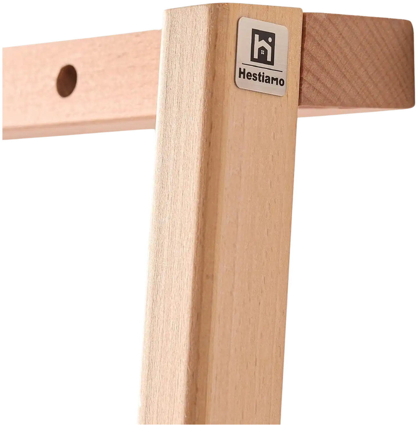 SoBuy seinähylly vaalea tammi HSTR02-HG - 3