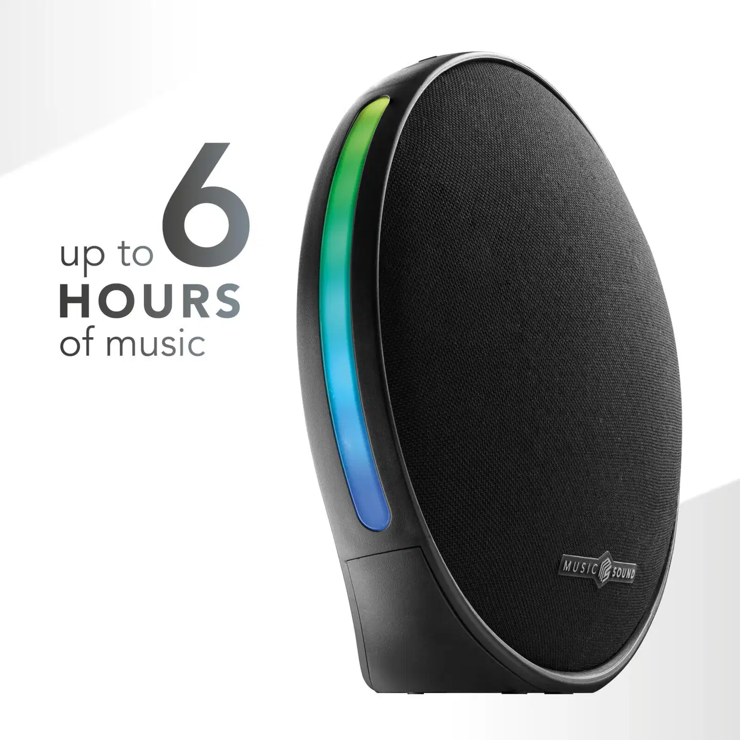 MusicSound Bluetooth kaiutin Vora musta - 2