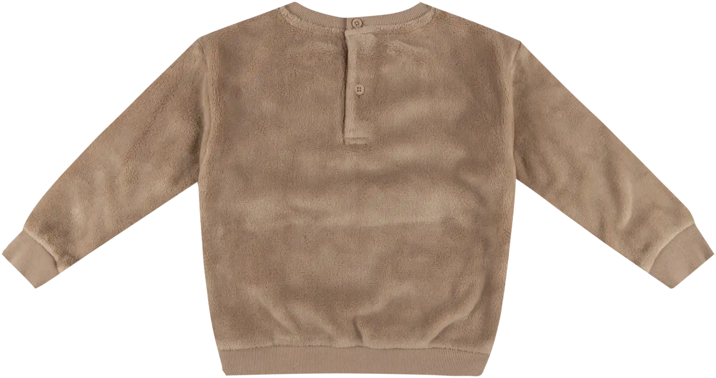 TEX BABY vauvojen fleecepusero Nalle - DUNE - 2