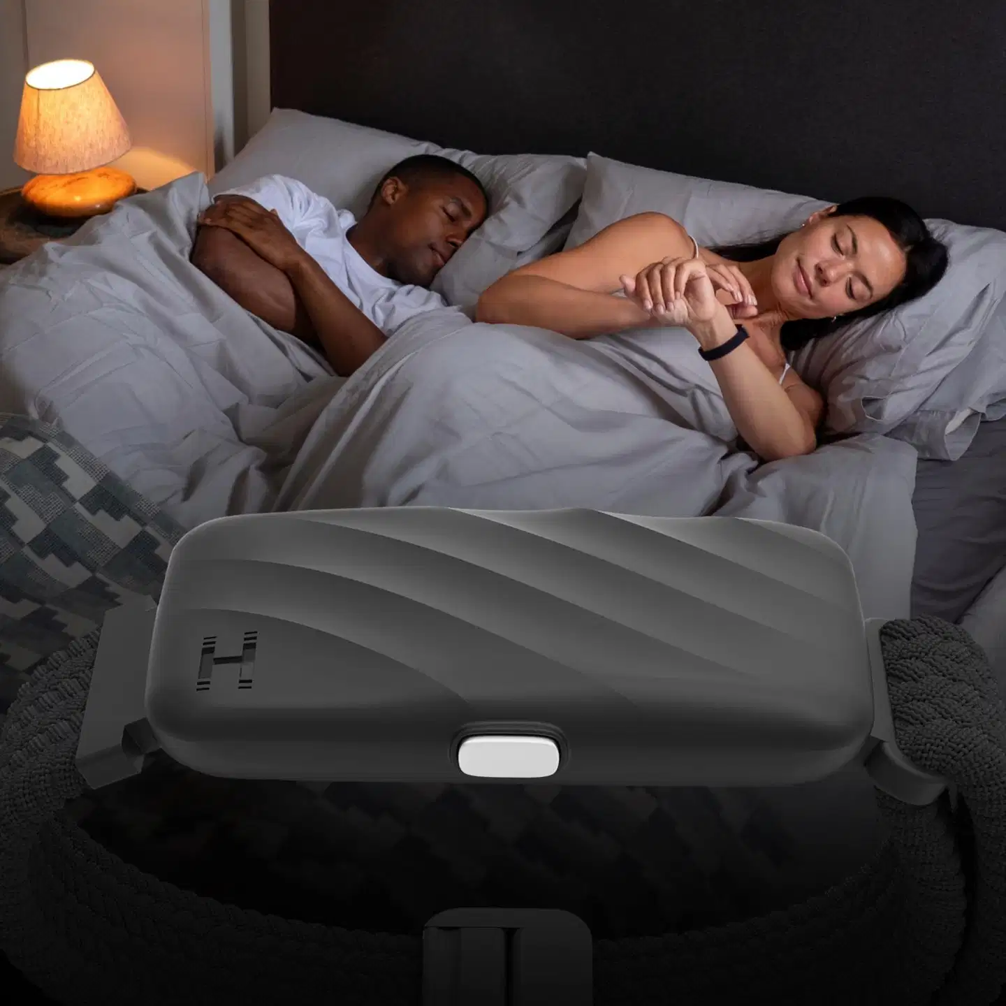 Homedics SS-WB100BK-WW - WakeBand™ Silent Alarm herätysranneke, musta - 11