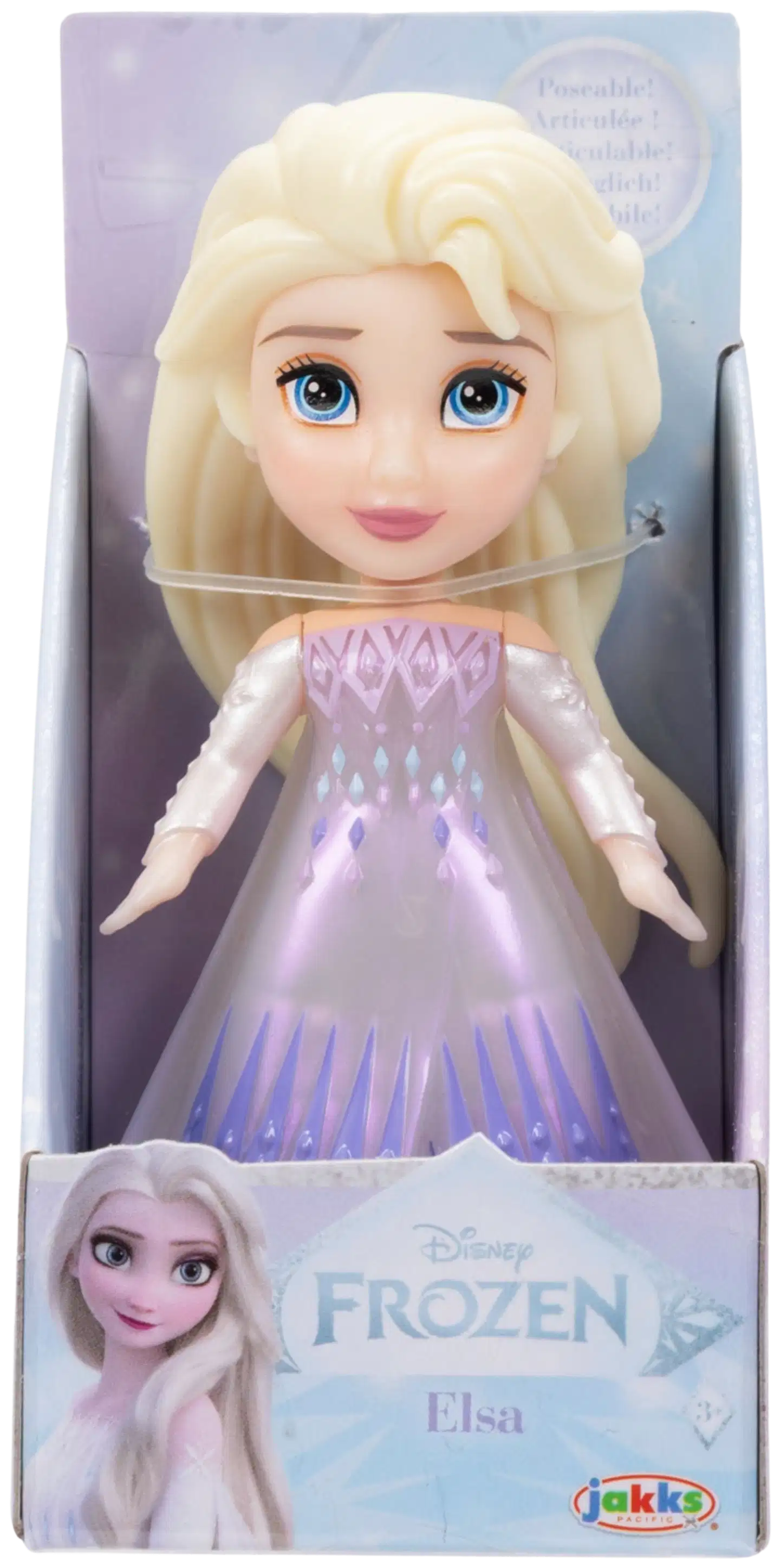 Disney Princess ja Frozen mininukke 7 cm - 2