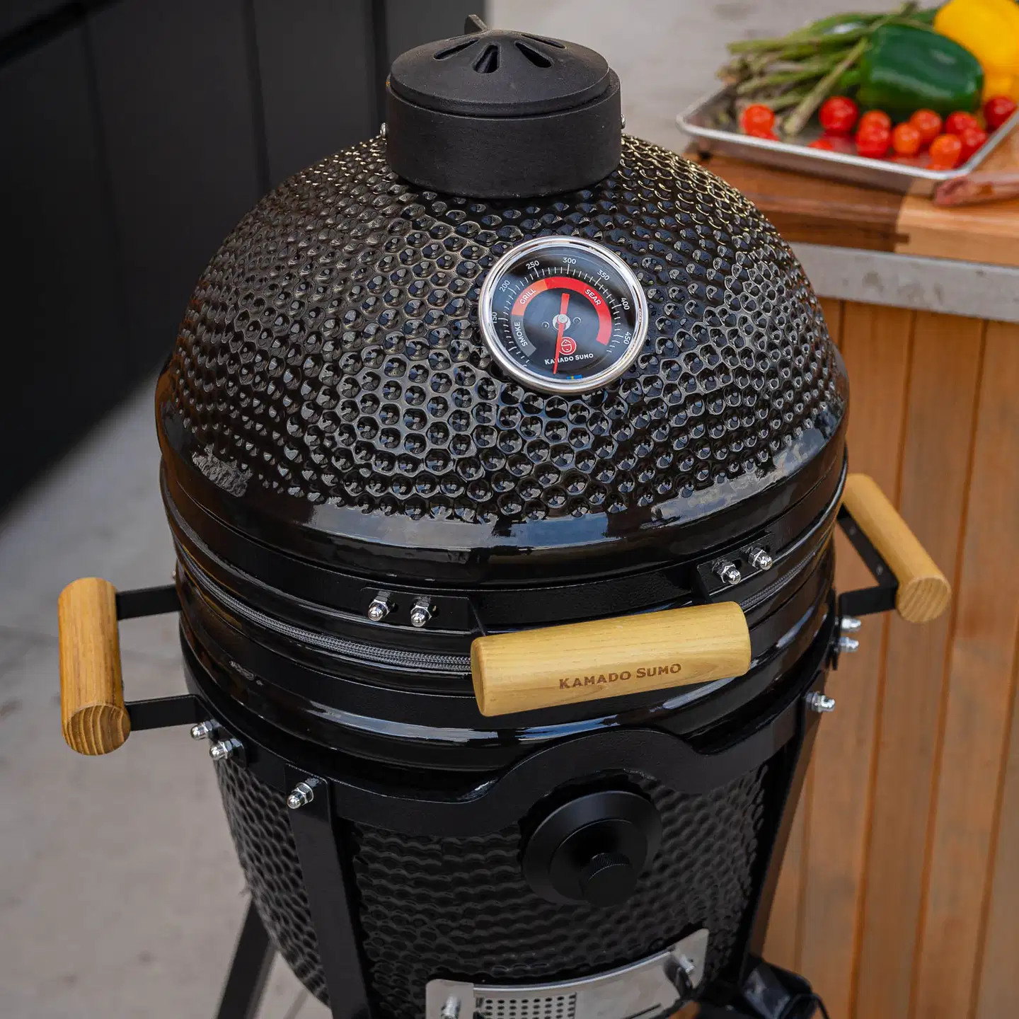 Kamado Sumo Classic 2.0 hiiligrilli - musta - 20