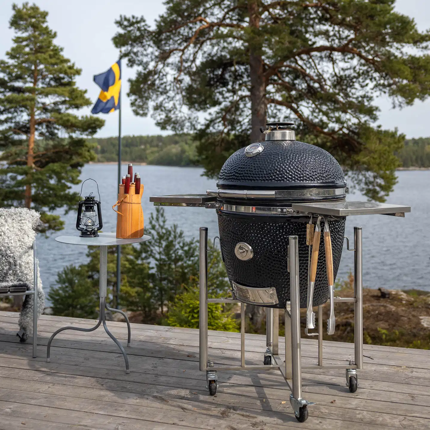 Kamado Sumo Signature Pro hiiligrilli - musta - 25