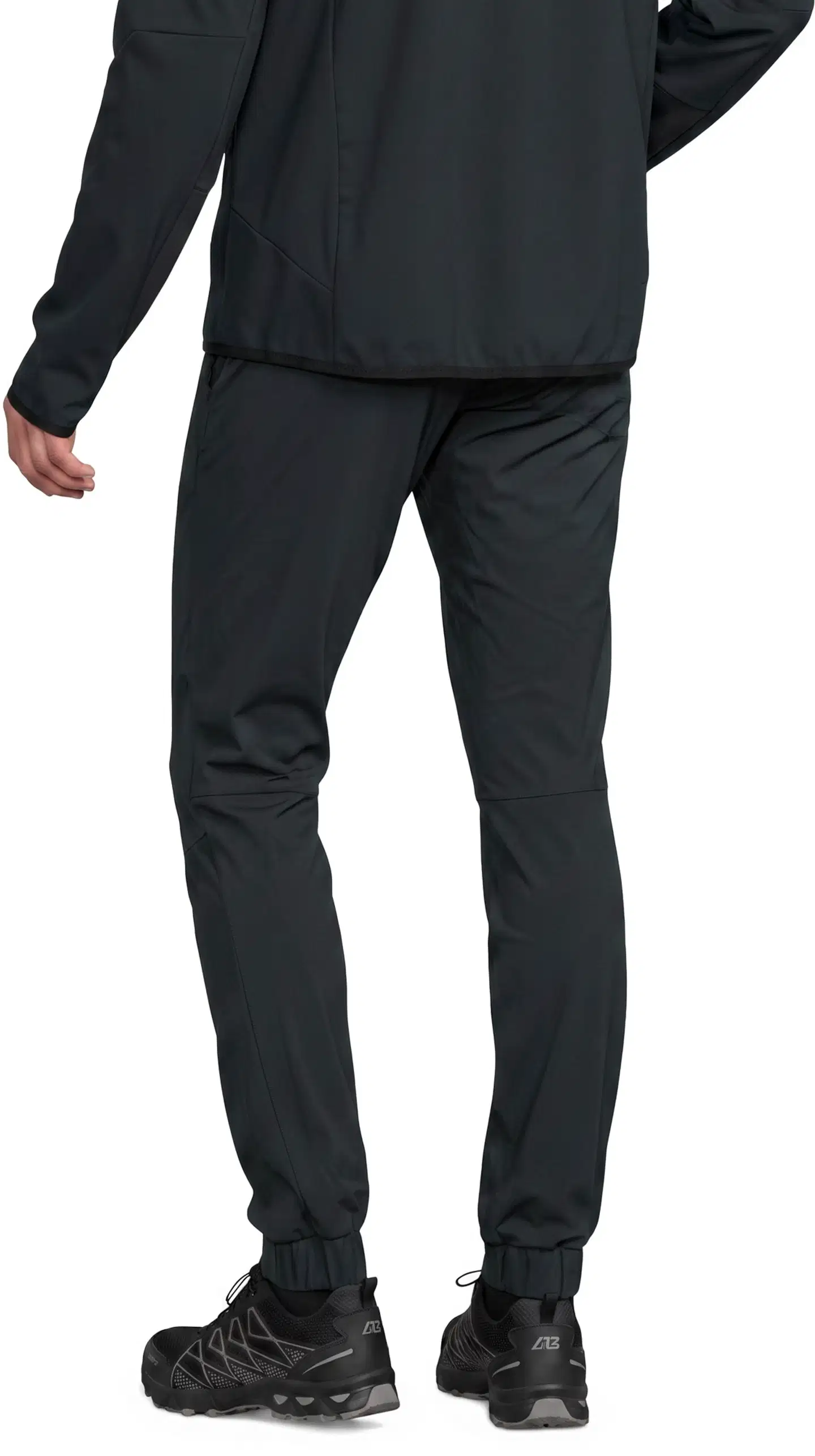 Luode12 miesten retkeily- ja ulkoiluhousut 204L112656 - jet black - 3