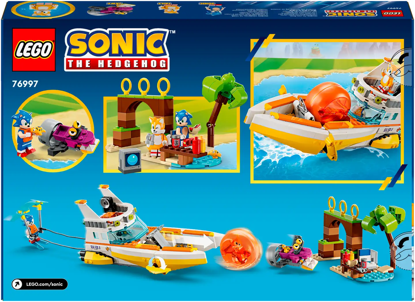 LEGO® Sonic the Hedgehog™ 76997 - Tailsin seikkailuvene - 3