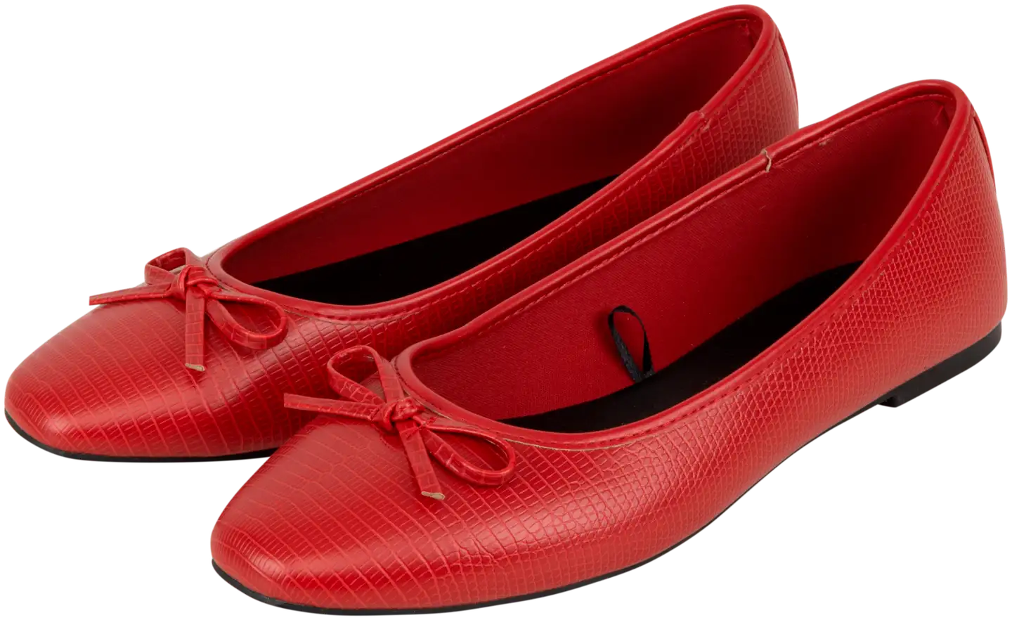 TEX naisten ballerinat I981000 - RED - 1