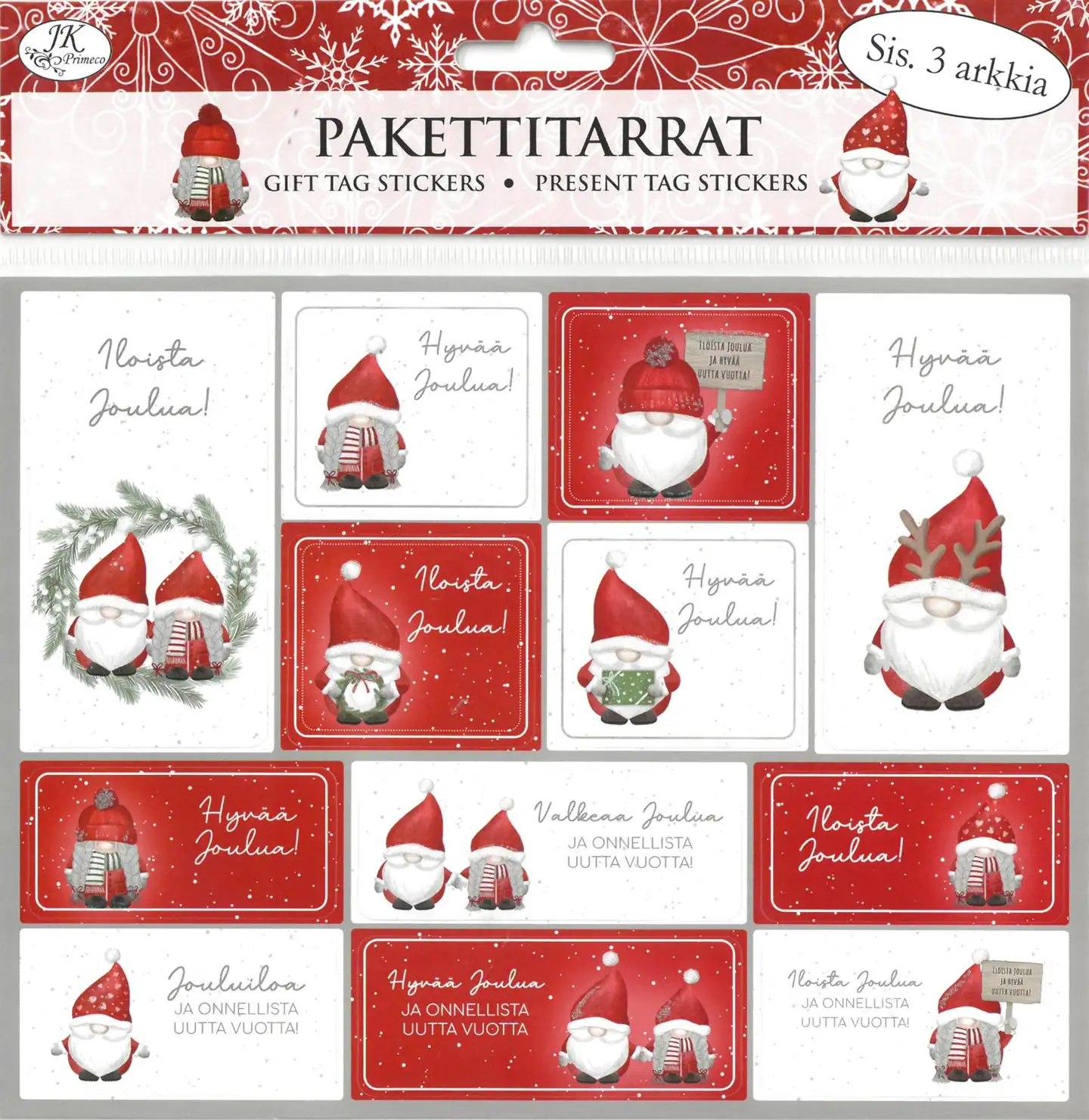 J.K. Primeco pakettitarra Pukki ja muori 3ark