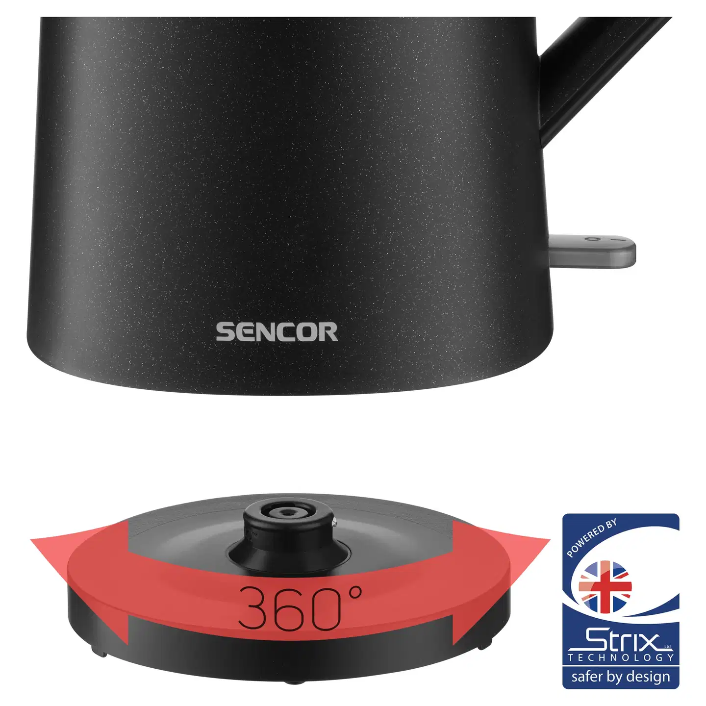 SENCOR Vedenkeitin SWK 0551BK Musta - 8