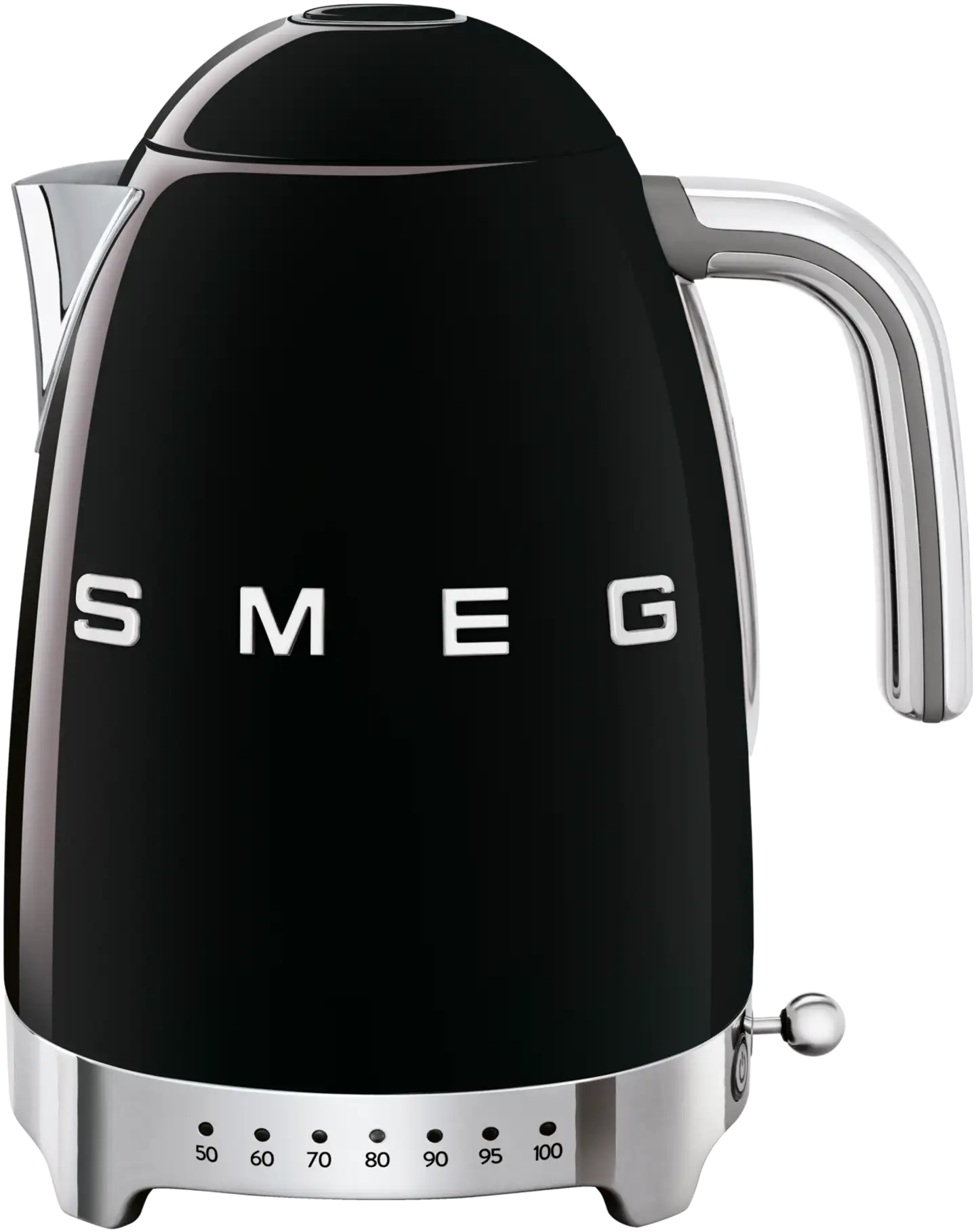 Smeg KLF04BLEU vedenkeitin lämpötilan säädöllä, musta - 1