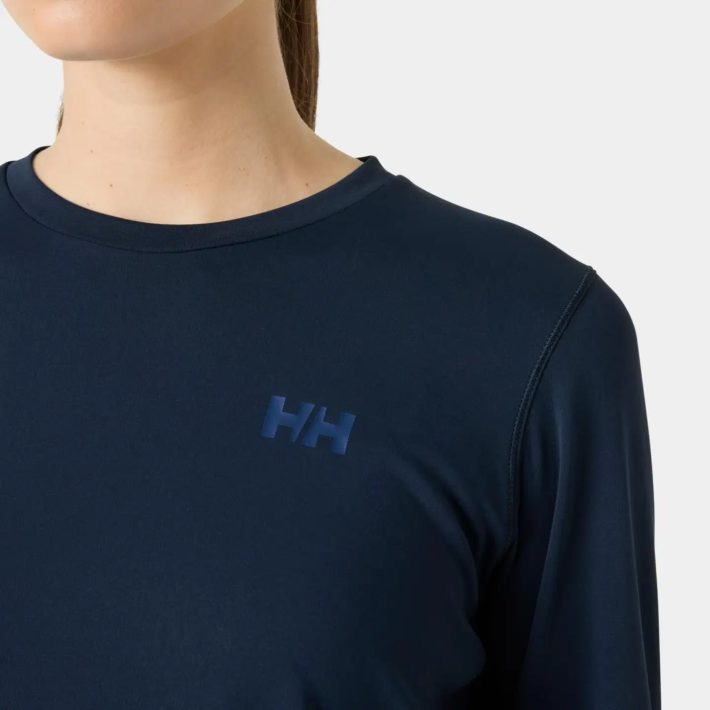 Helly Hansen naisten pitkähihainen aurinkosuojattu paita W HH Lifa Active Solen LS 48380 - Navy - 5