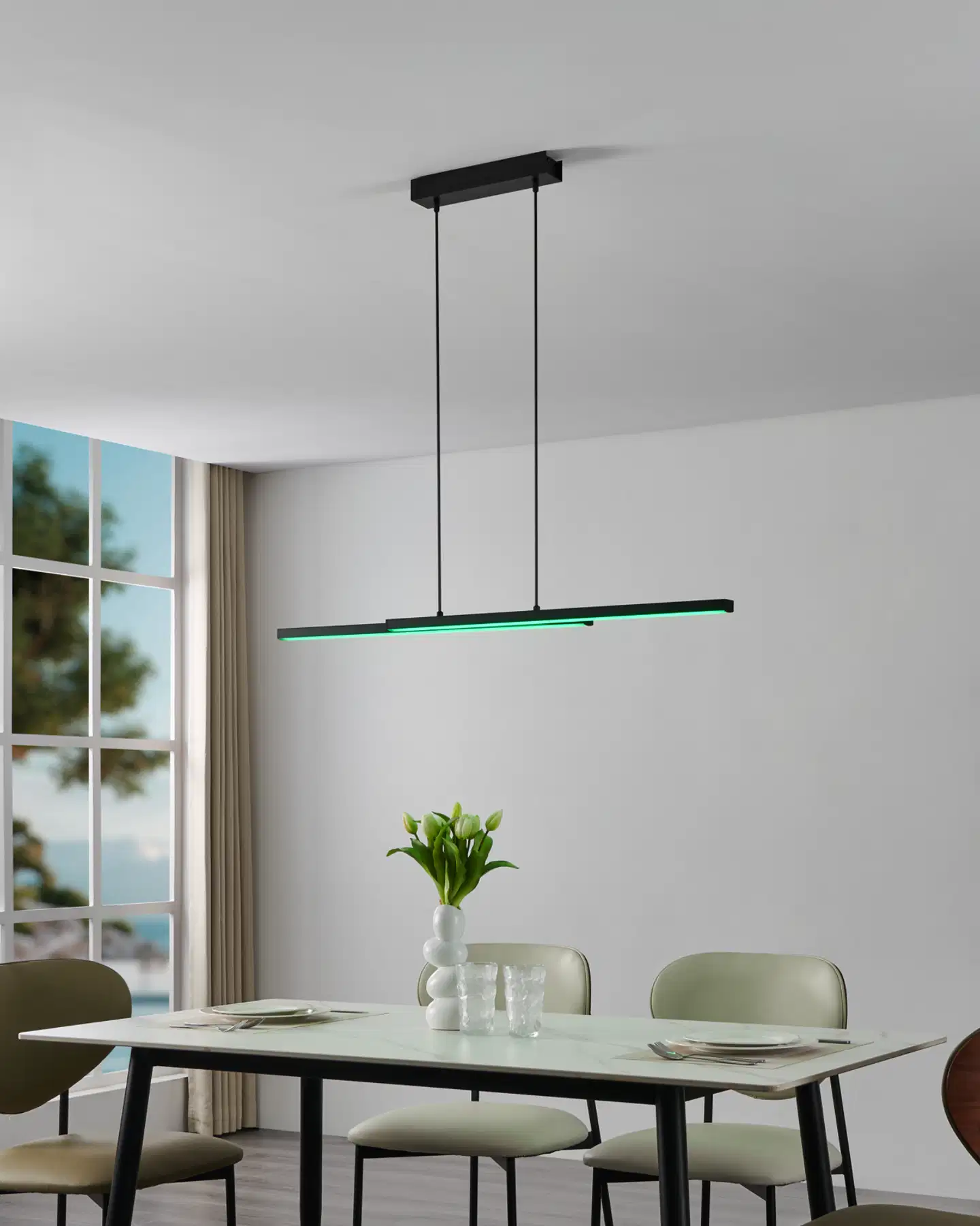 EGLO Riippuvalaisin connect.z Fraioli-Z led 105cm 2x16W musta - 6