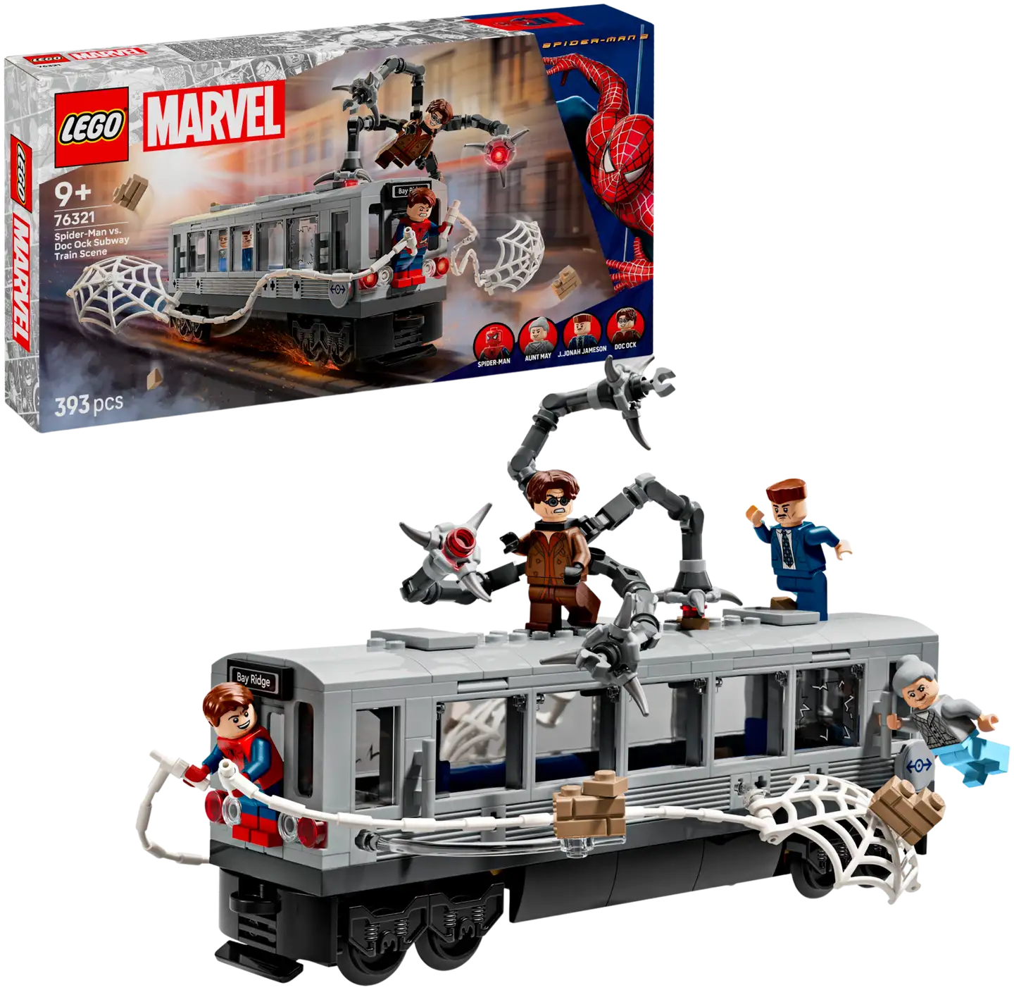LEGO Super Heroes 76321 Spider-Man vastaan Doc Ock – Taistelu junassa - 1