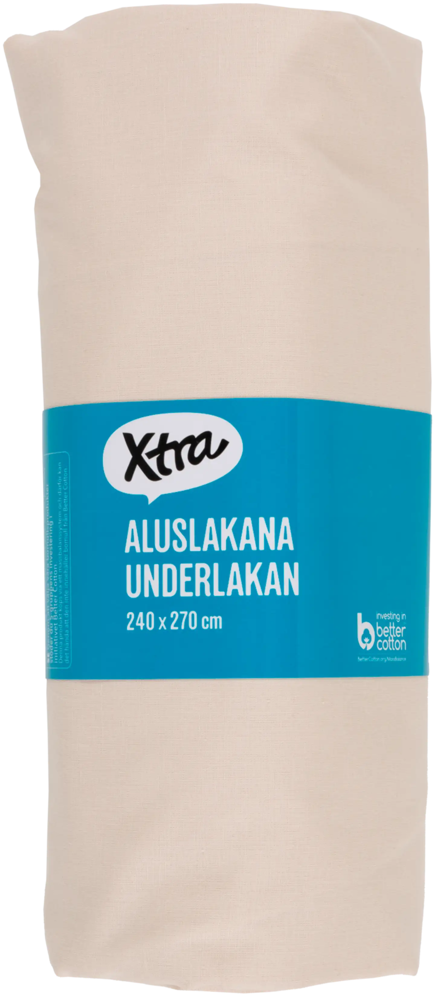 Xtra aluslakana Uni 240 x 270 cm beige