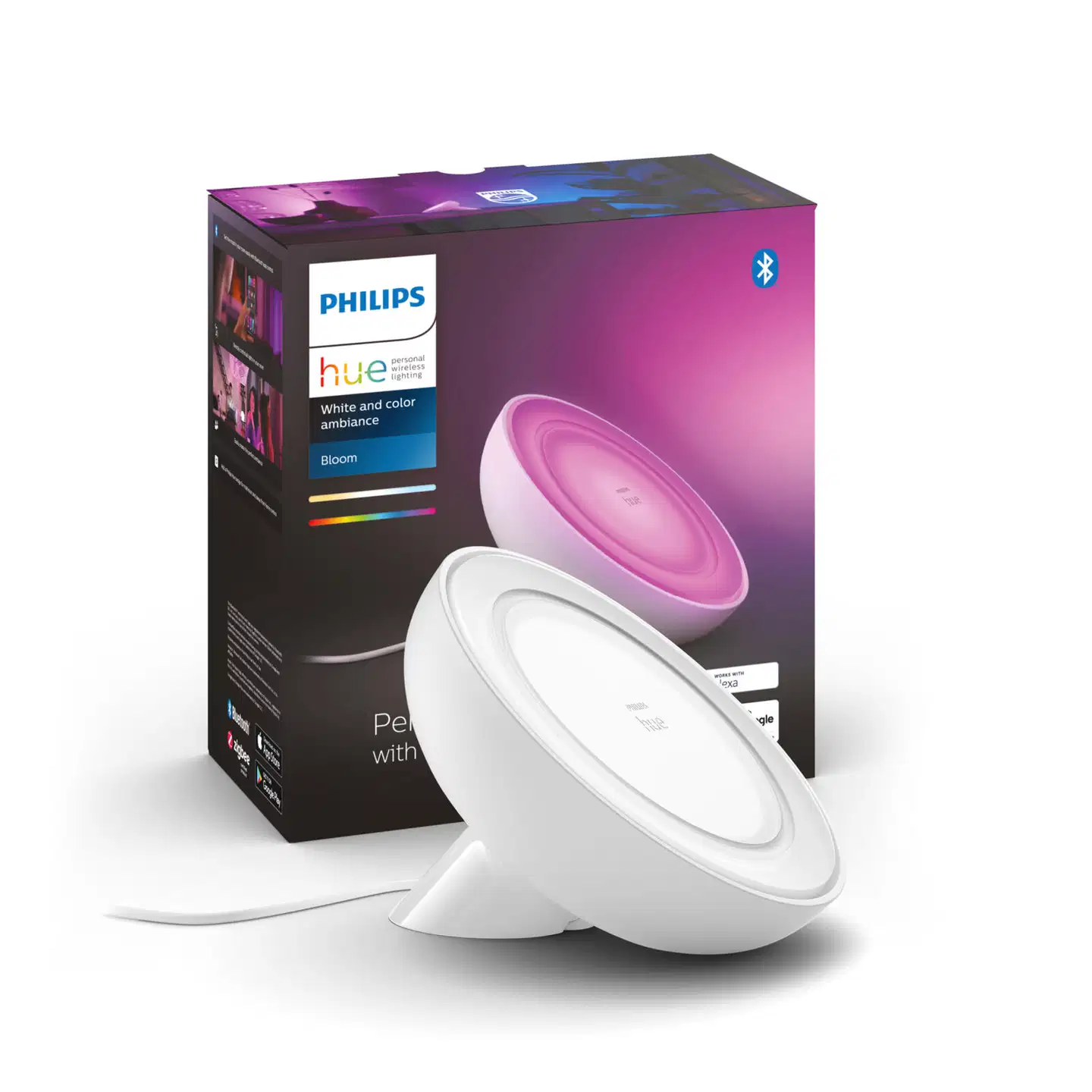 Philips Hue Bloom -pöytävalaisin 7W 2000-6500K 500LM valkoinen - 2