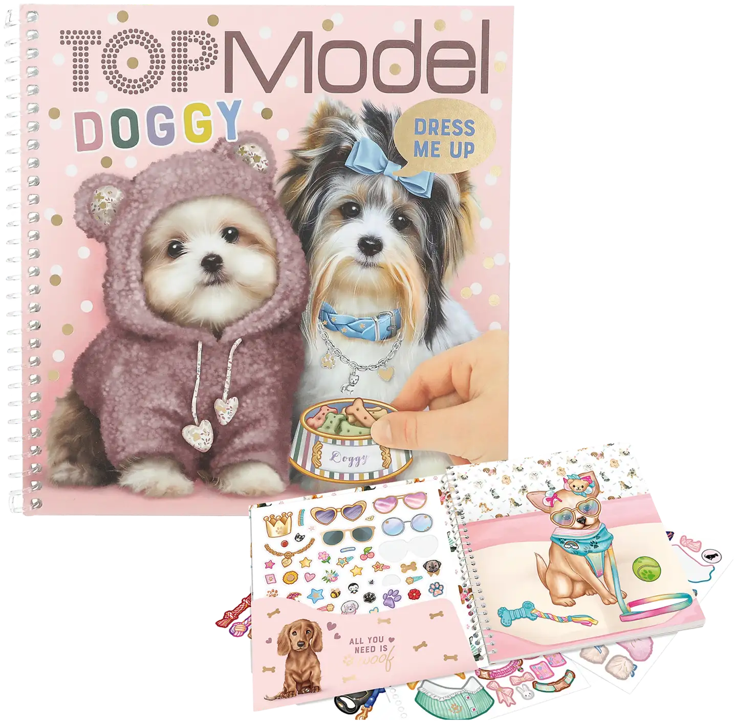 TOPModel Dress Me Up Tarrakirja DOGGY - 2