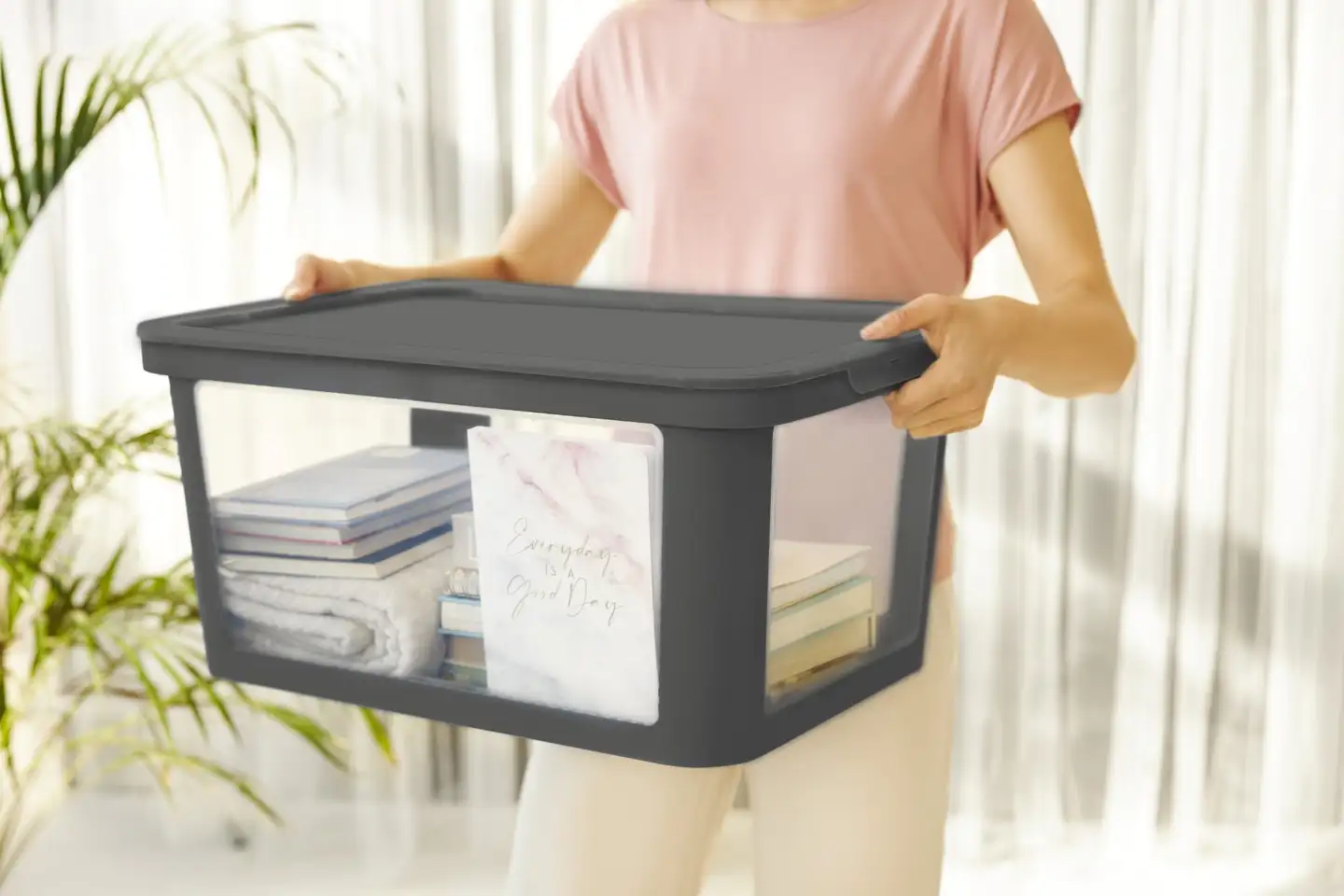 Rotho säilytyslaatikko + kansi Albris 45 l - 3