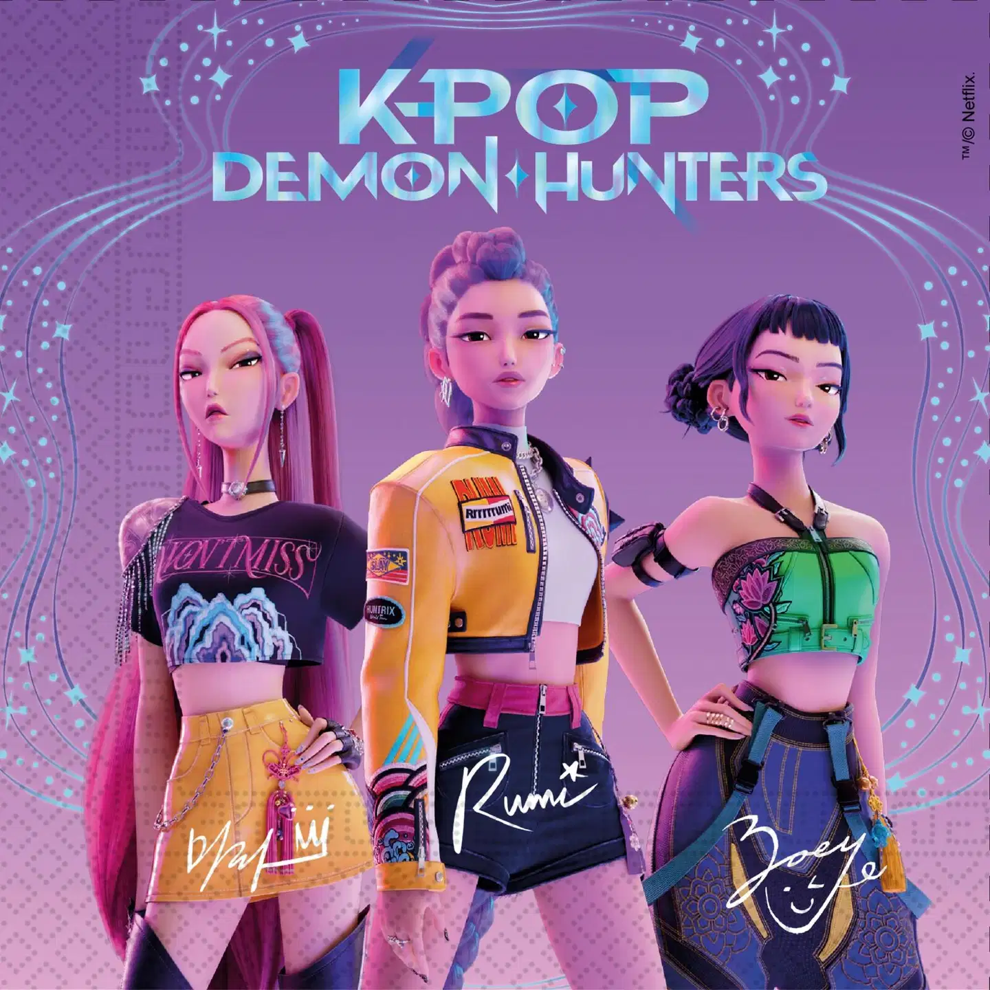 Decorata K-pop Demon Hunters lautasliina 33 cm 20 kpl