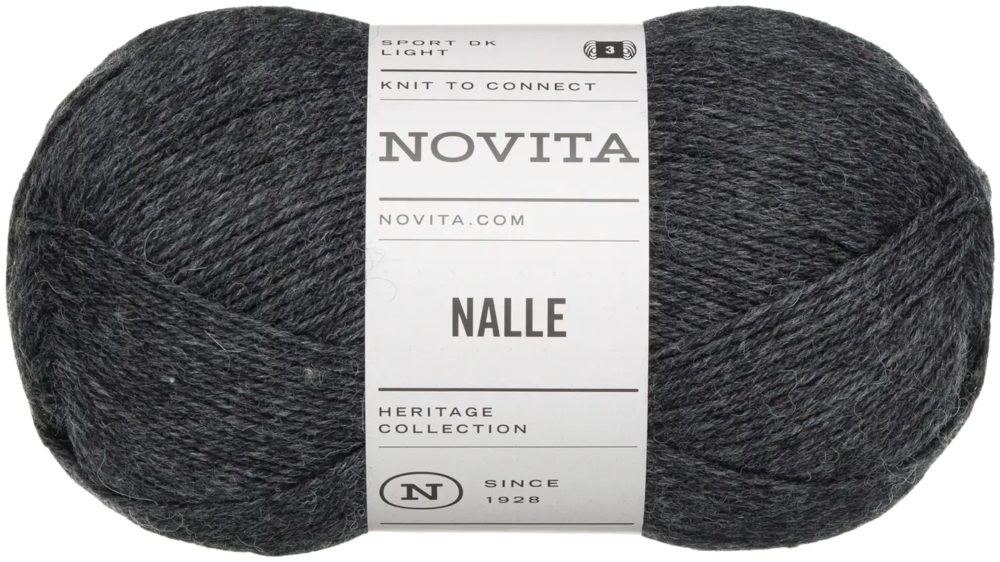 Novita lanka Nalle 100g grafiitti 044 - 1