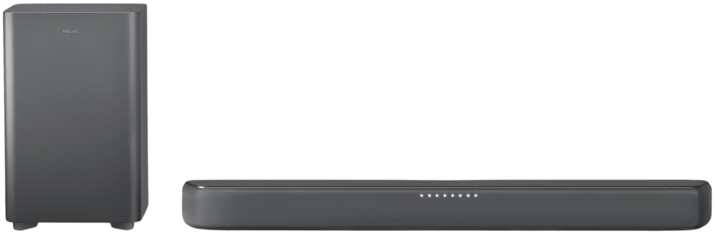 Philips soundbar 2.1 langattomalla subwooferilla TAB5309 musta - 2