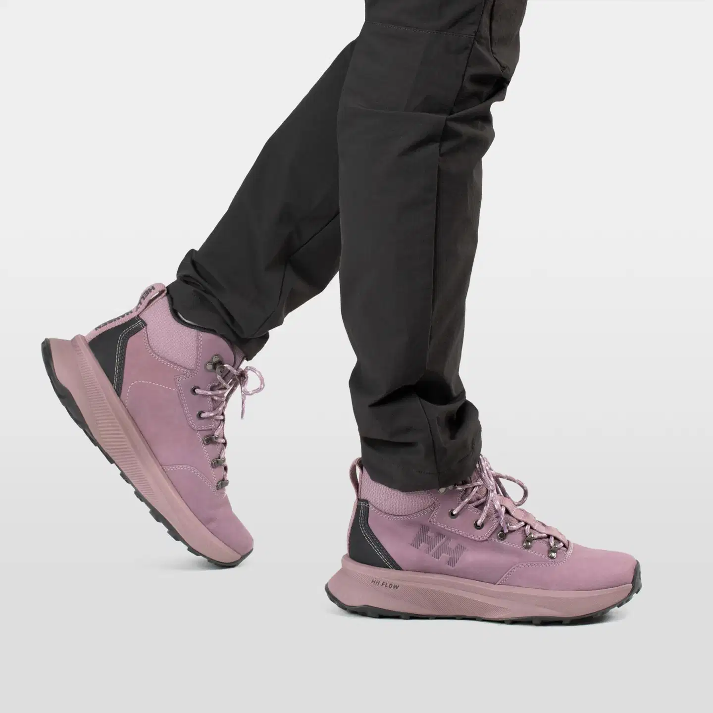Helly Hansen naisten ulkoilujalkine Awe Hiker Mid HT 12097 - Purple Clay/Thunder Grey - 7