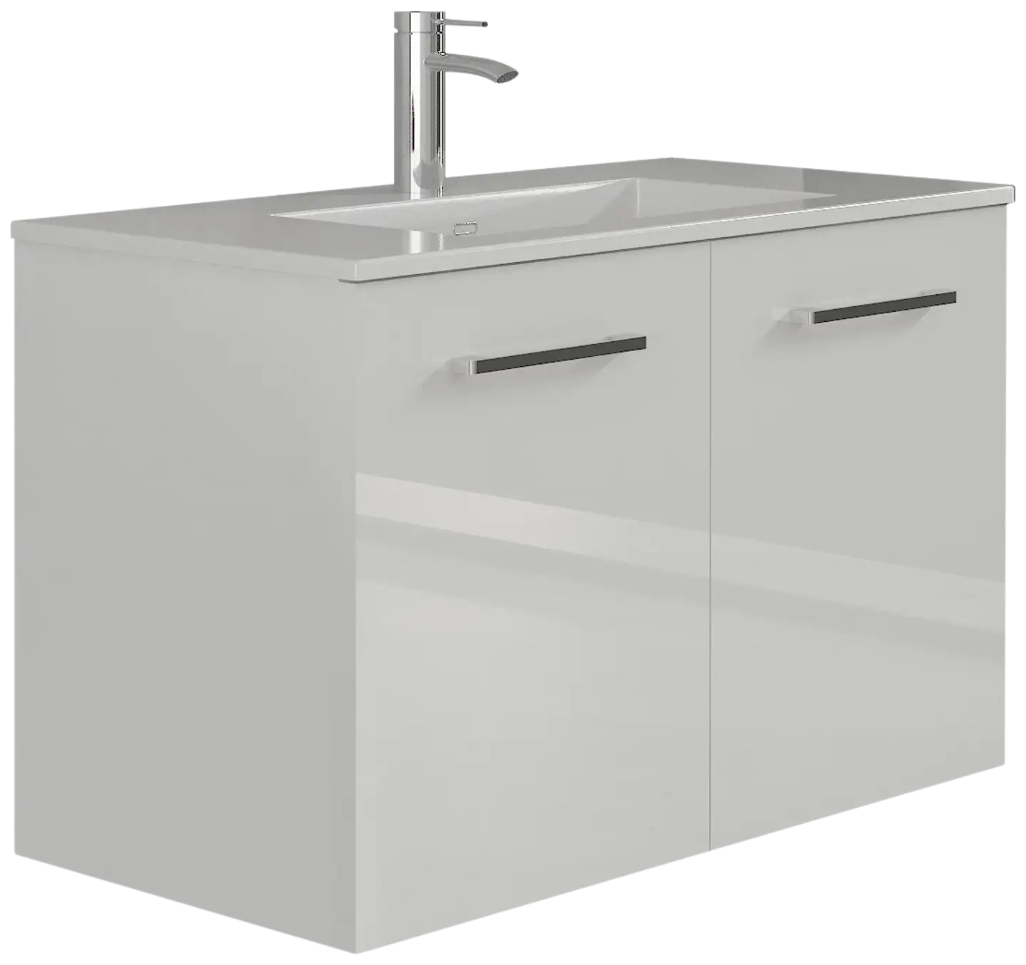 Kaisla PVC allaskaappi 80 cm ovilla - 1