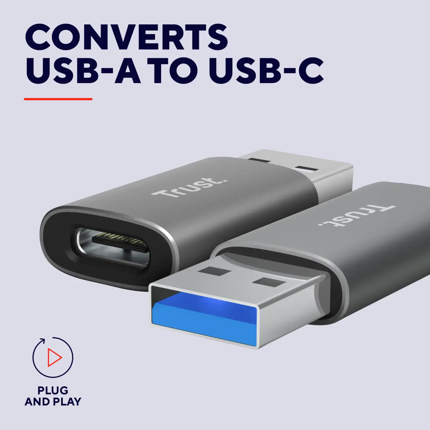 Trust Calux USB-C adapteri 2pkt - 8