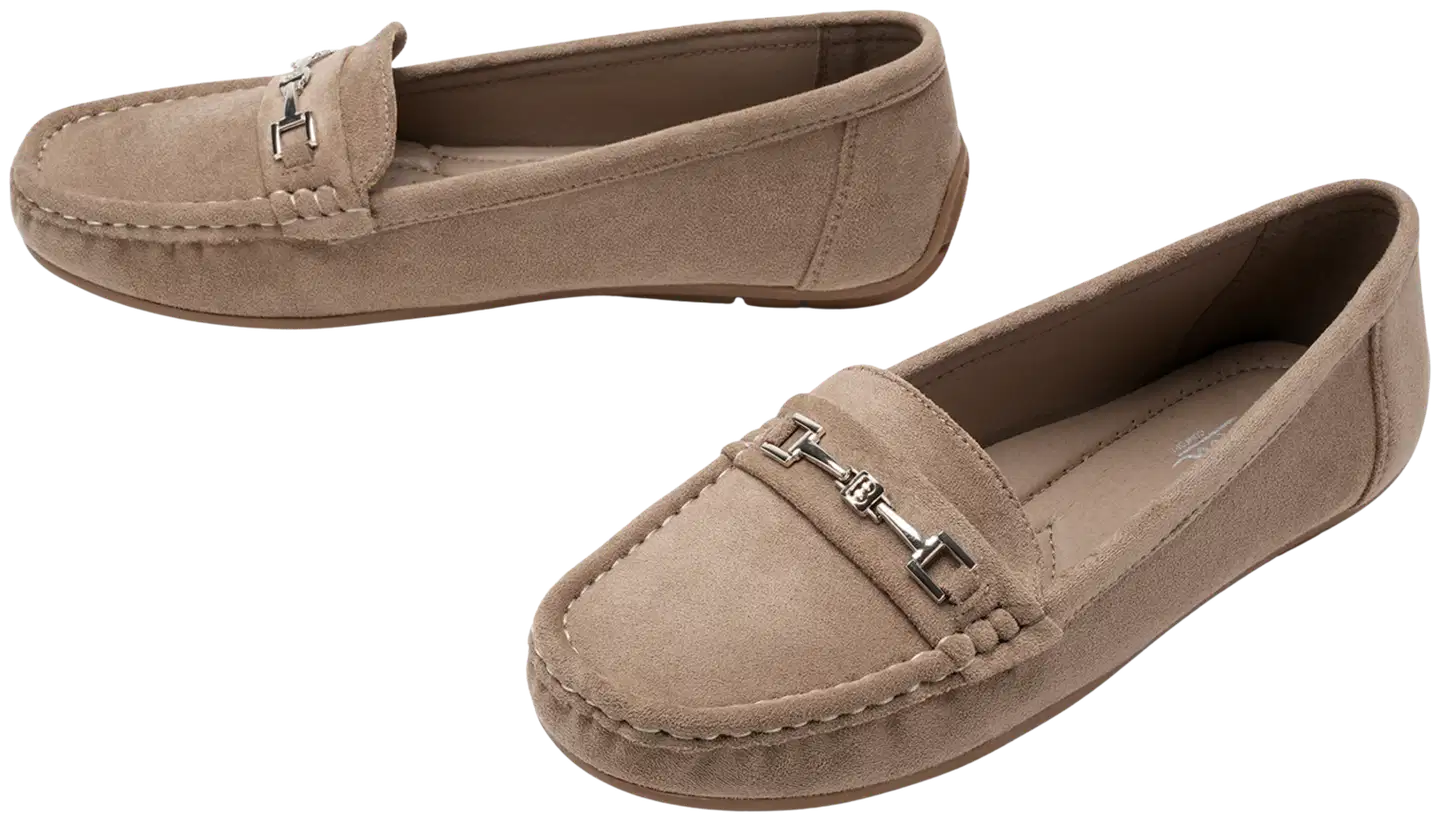 Clou Comfort naisten mokkasiinit Mone 345655 - Taupe - 2