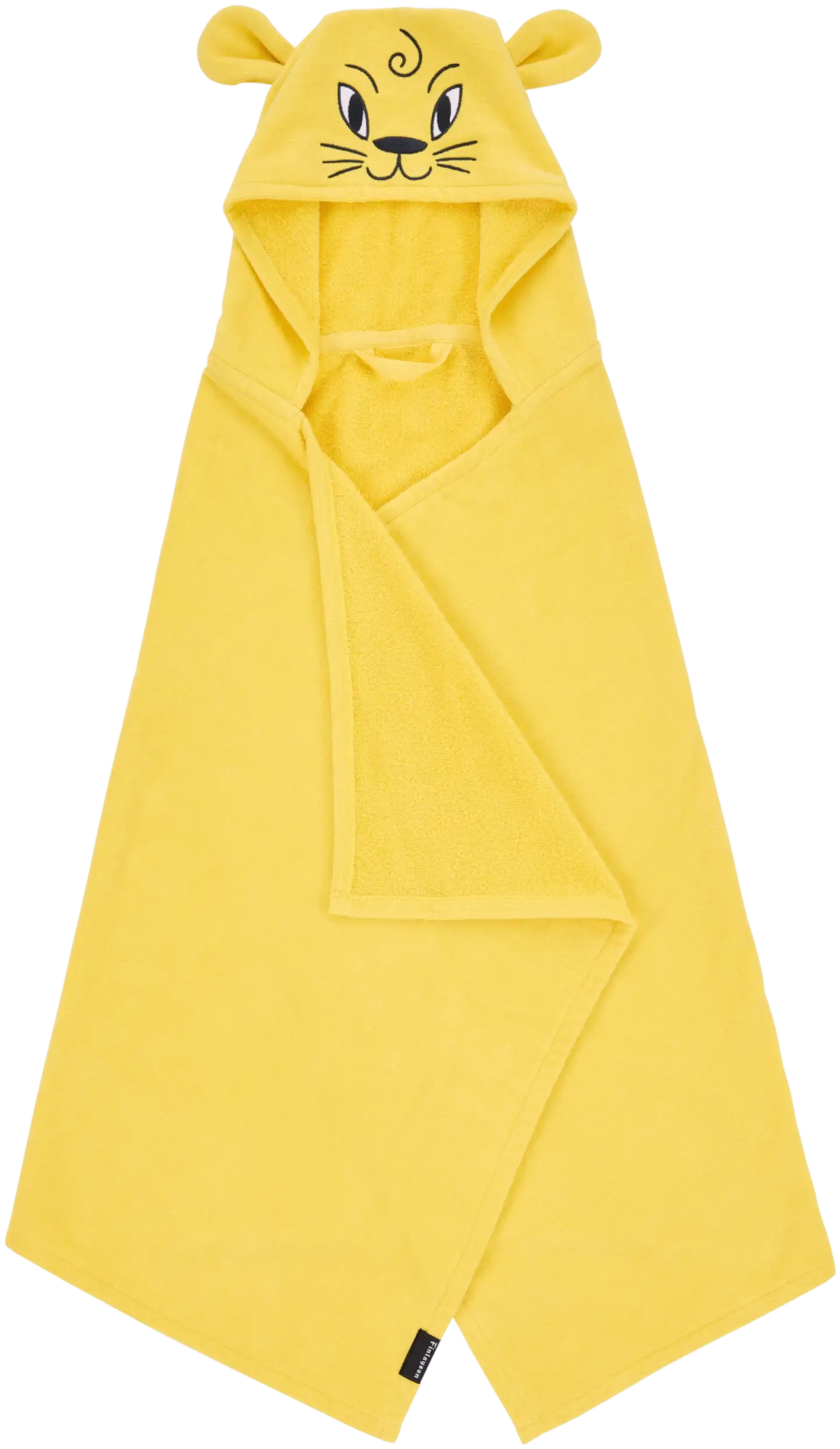 Finlayson huppupyyhe Leijona 70x125 keltainen - 1