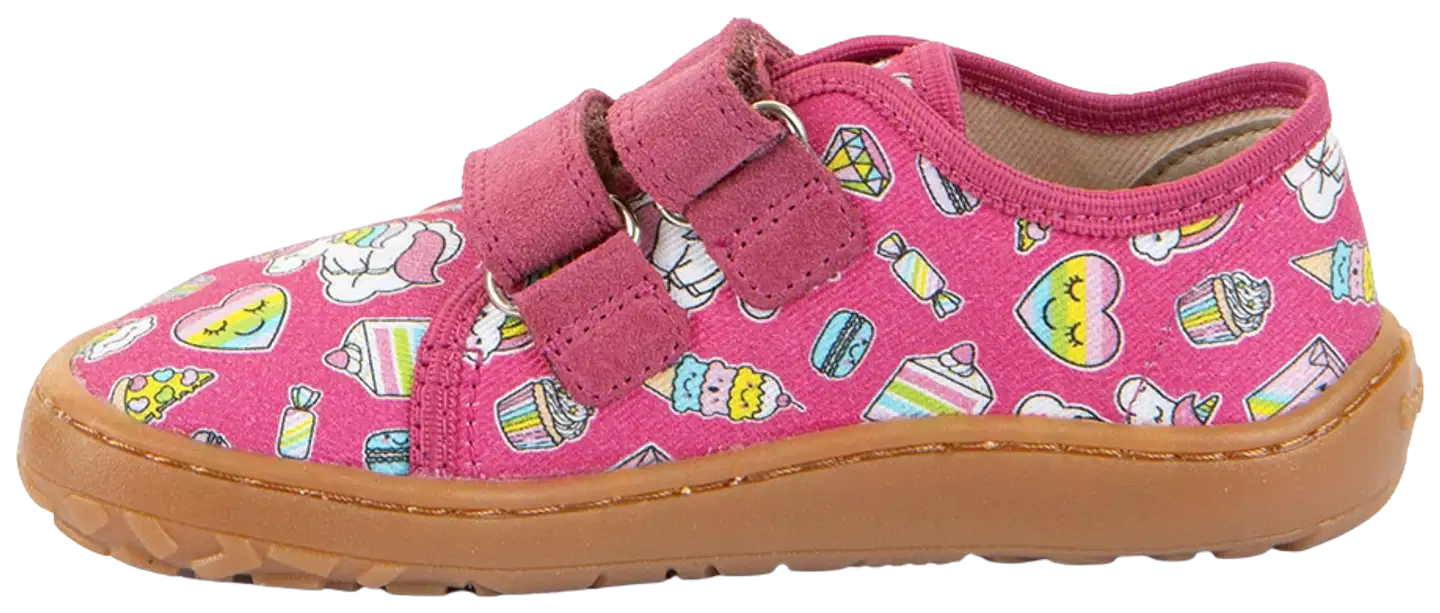 Froddo lasten paljasjalkakenkä Canvas - FUXIA+ - 2