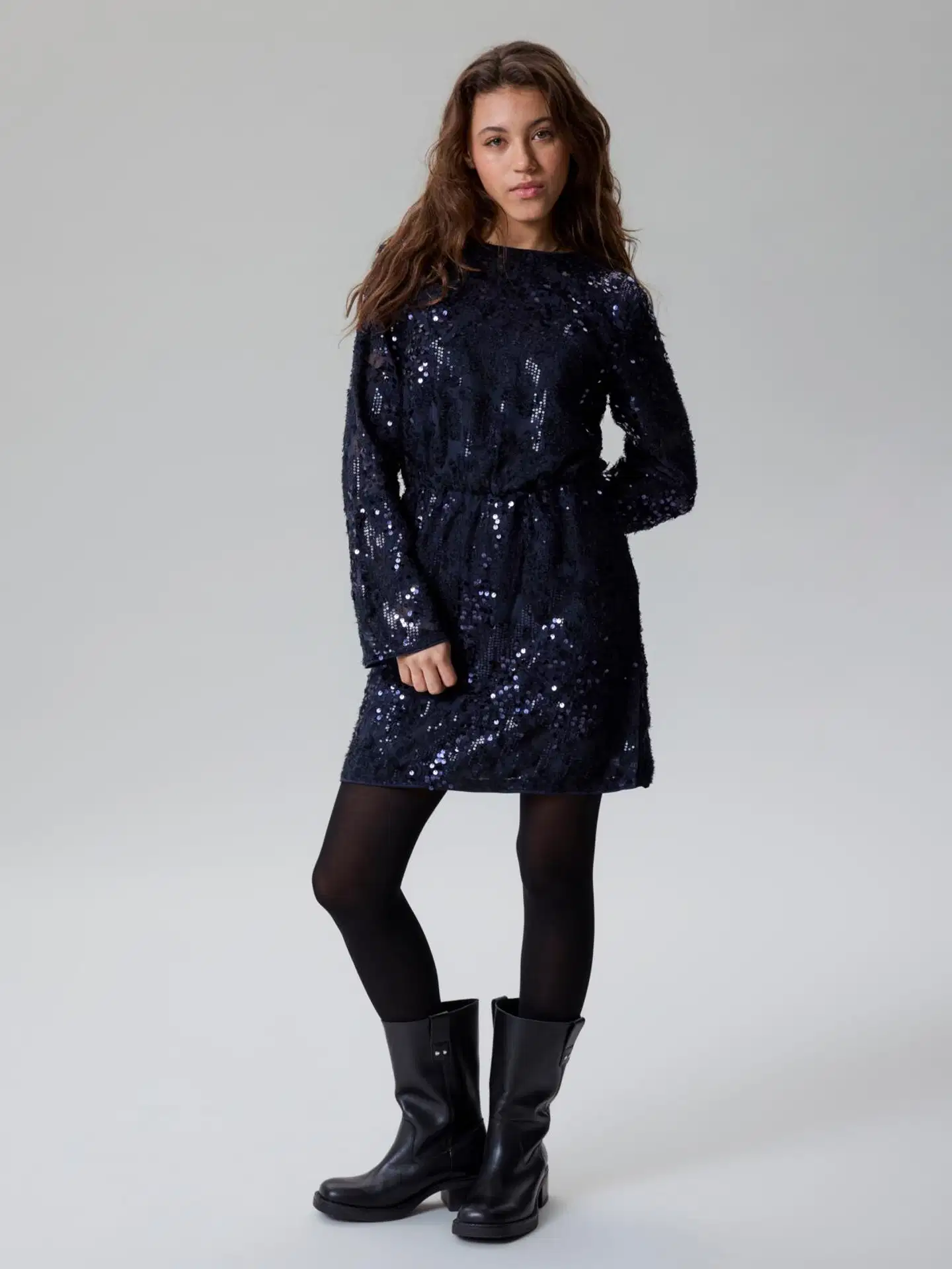 LMTD lasten paljettimekko - Night Sky - 2