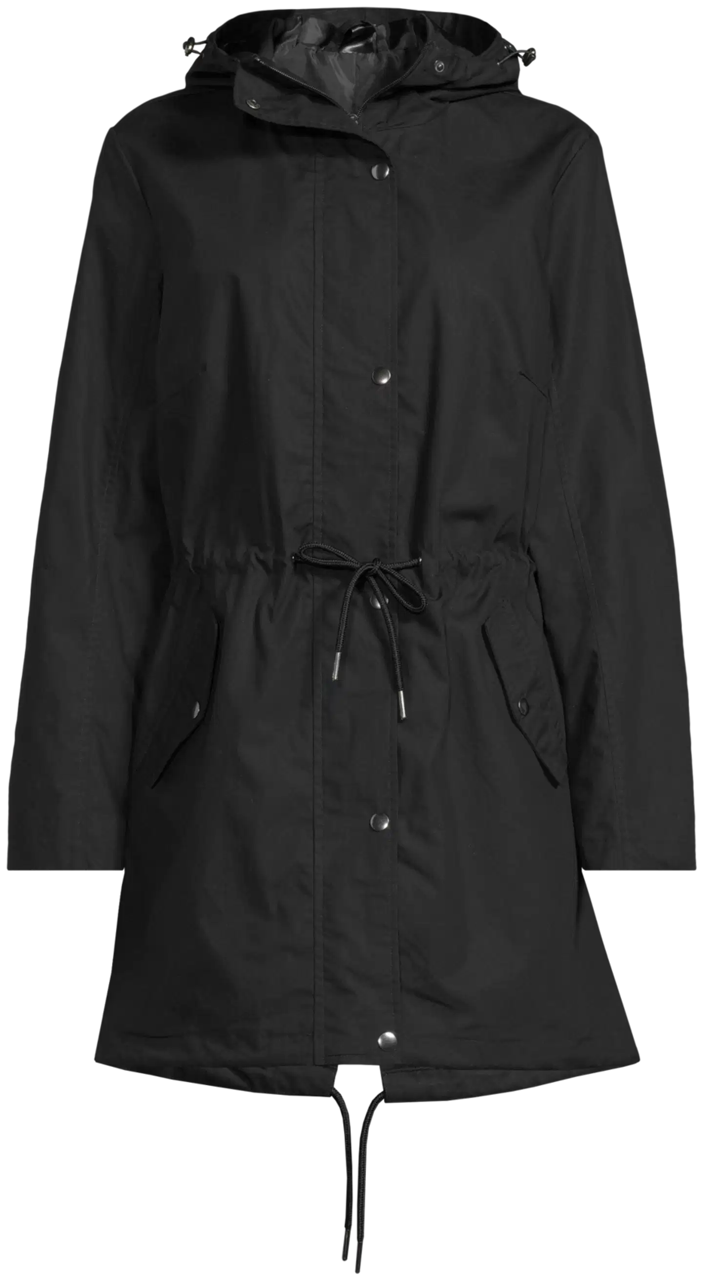 House naisten parkatakki 225H102603 - BLACK - 2